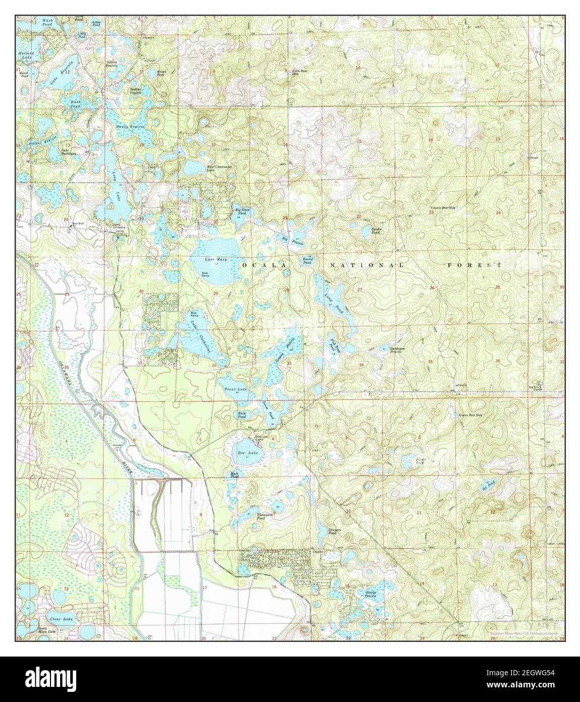 Lake Mary Florida map 1972 1 24000 - Lake Mary Florida Map 1972 124000 United States Of America By Timeless Maps Data Us Geological Survey 2EGWG54