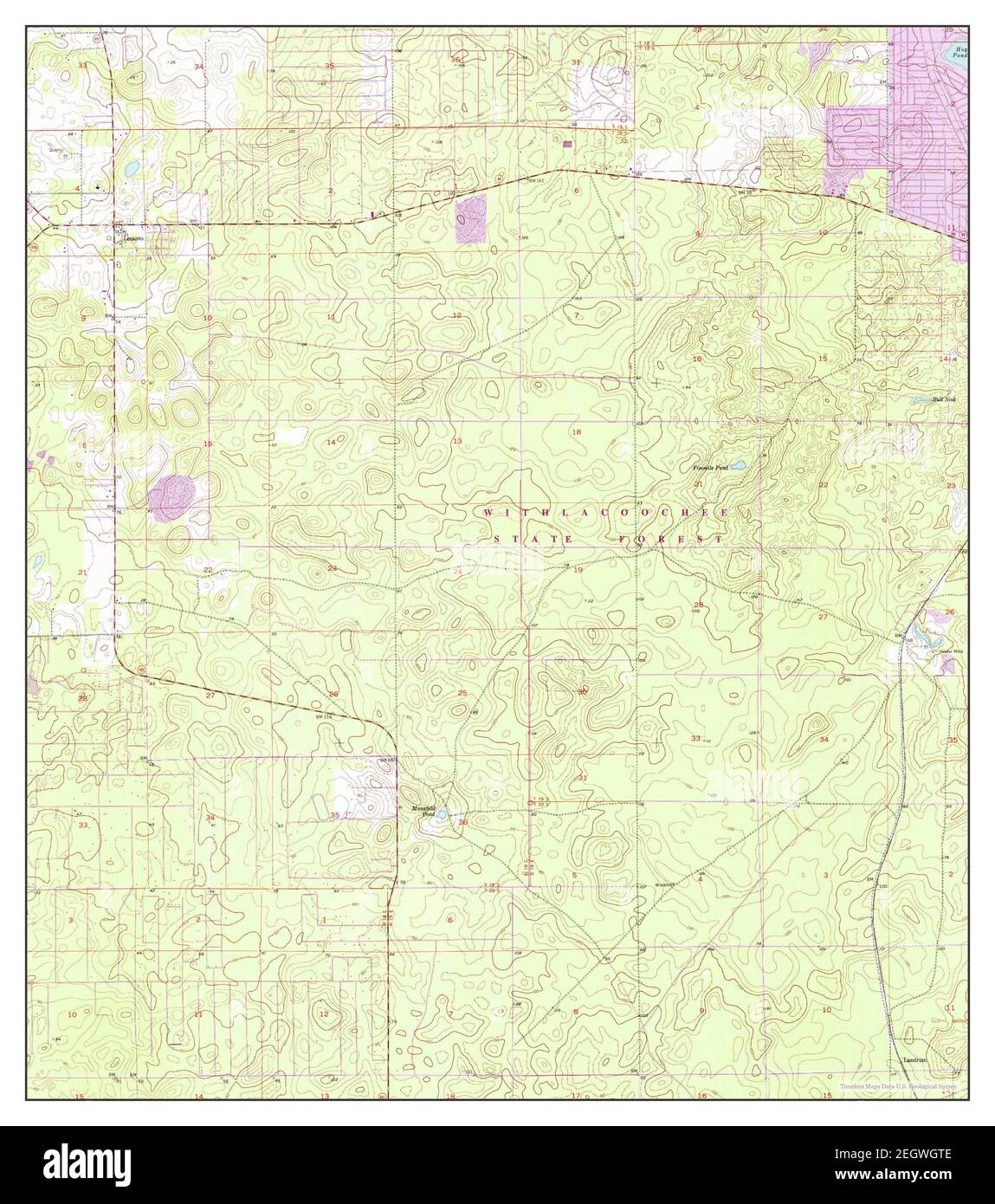 Lecanto Florida map 1954 1 24000 - Lecanto Florida Map 1954 124000 United States Of America By Timeless Maps Data Us Geological Survey 2EGWGTE 