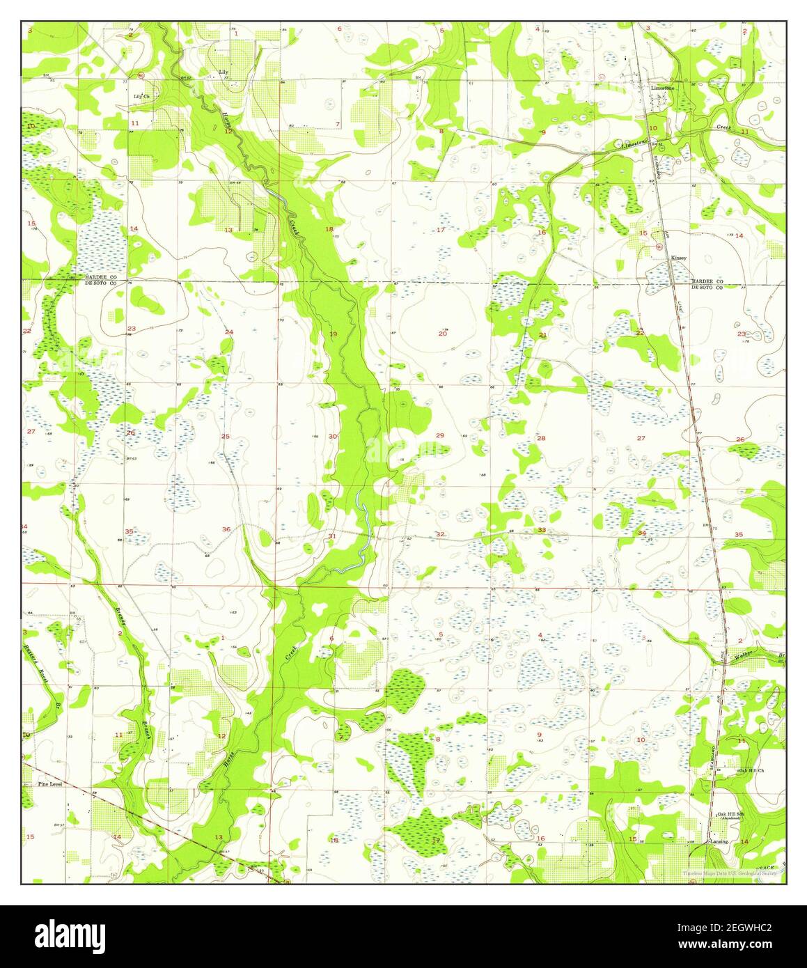 Limestone Florida map 1956 1 24000 - Limestone Florida Map 1956 124000 United States Of America By Timeless Maps Data Us Geological Survey 2EGWHC2 
