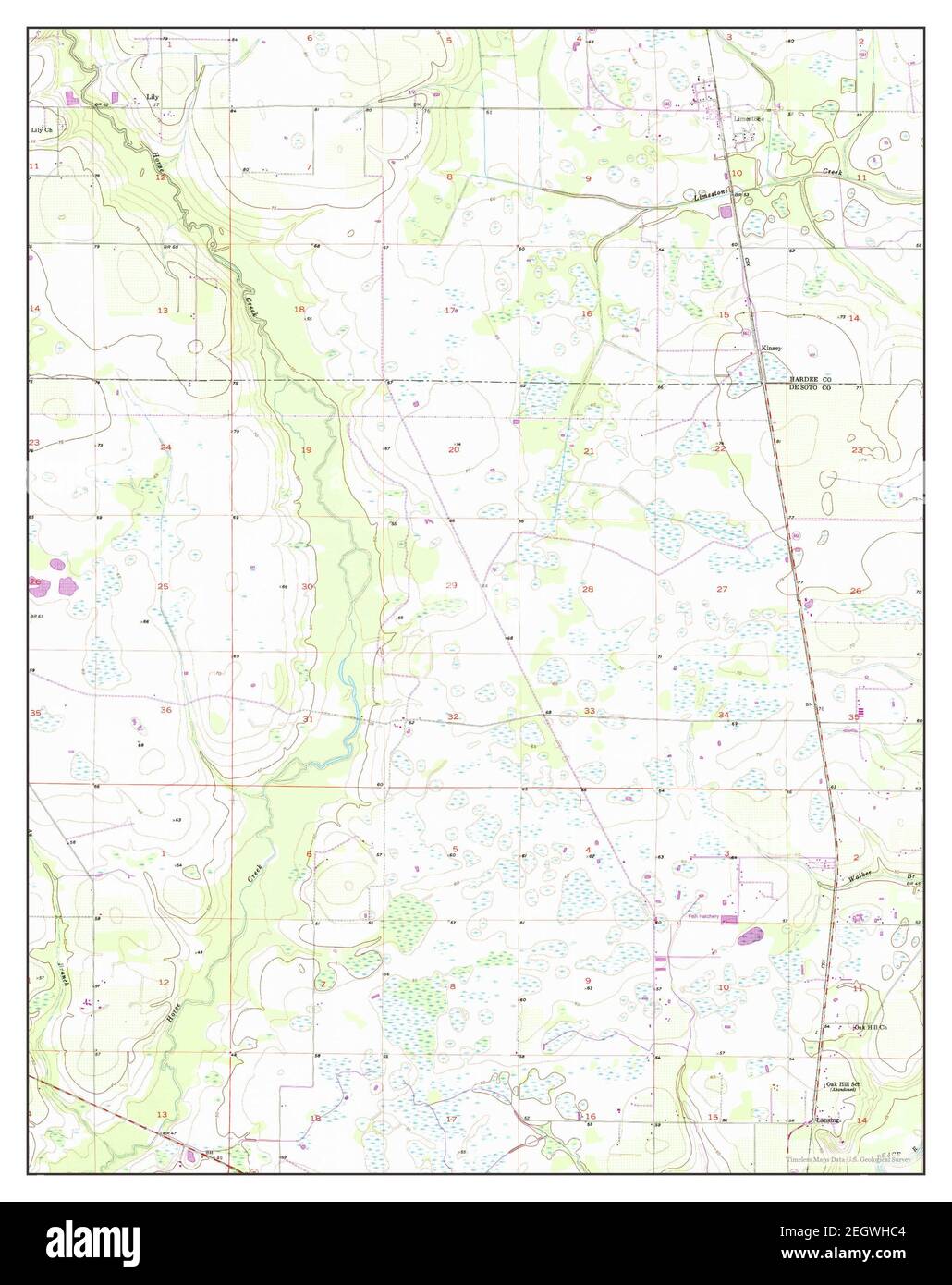 Limestone Florida map 1956 1 24000 - Limestone Florida Map 1956 124000 United States Of America By Timeless Maps Data Us Geological Survey 2EGWHC4 