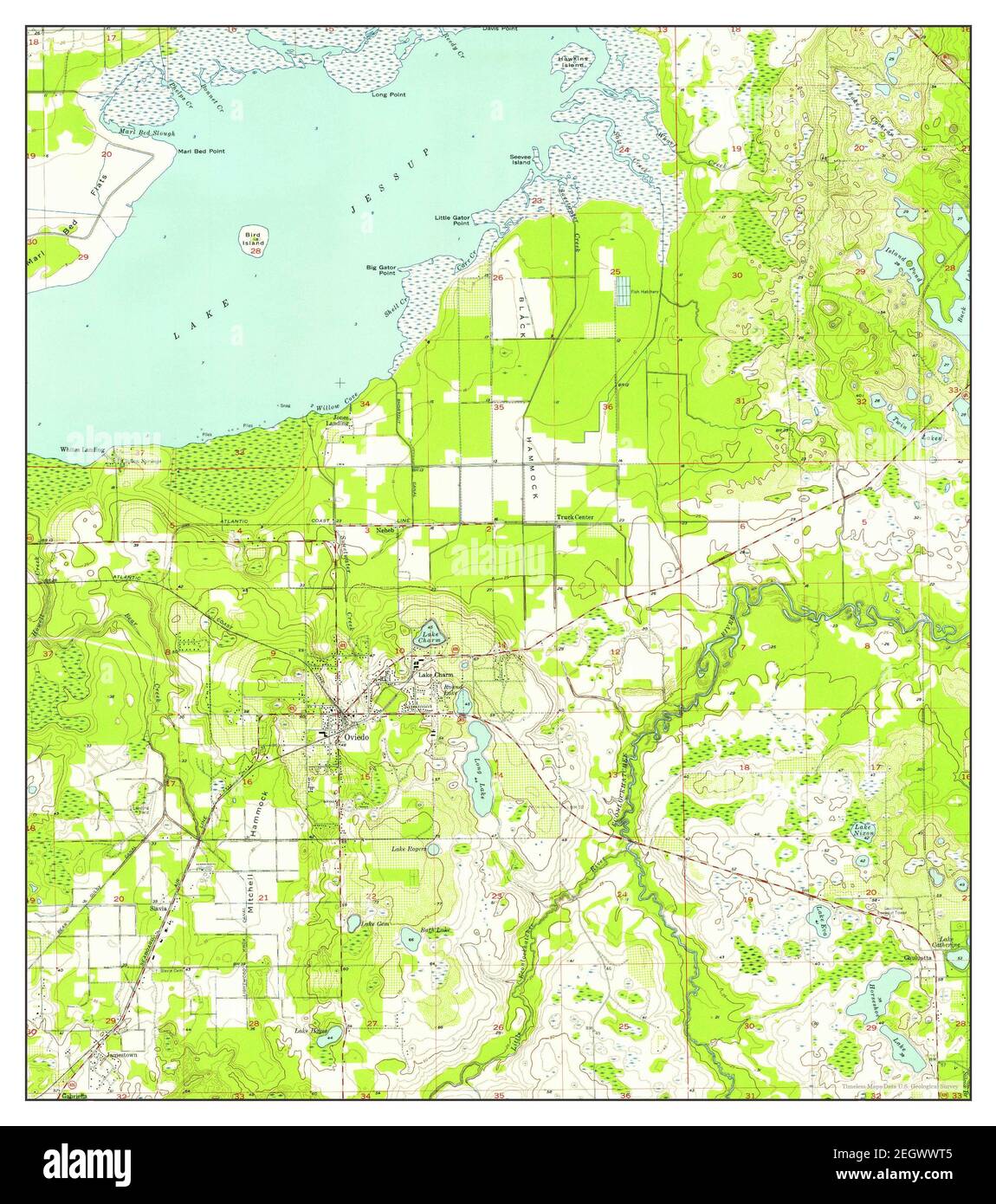 Map Of Oviedo Florida Oviedo, Florida, Map 1956, 1:24000, United States Of America By Timeless  Maps, Data U.s. Geological Survey Stock Photo - Alamy
