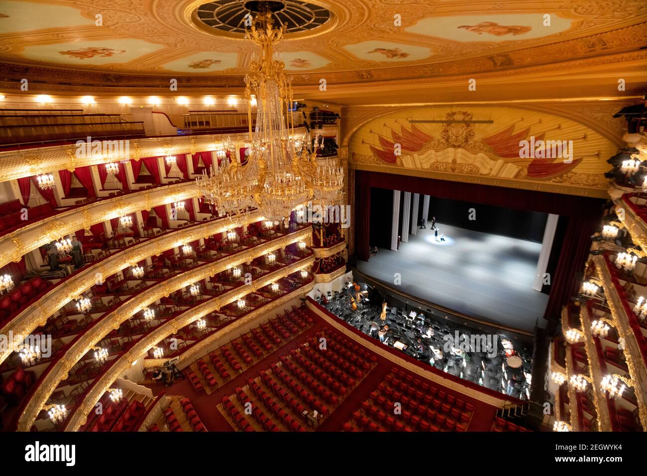 Bolshoi theatre interior hi-res stock photography and images - Alamy