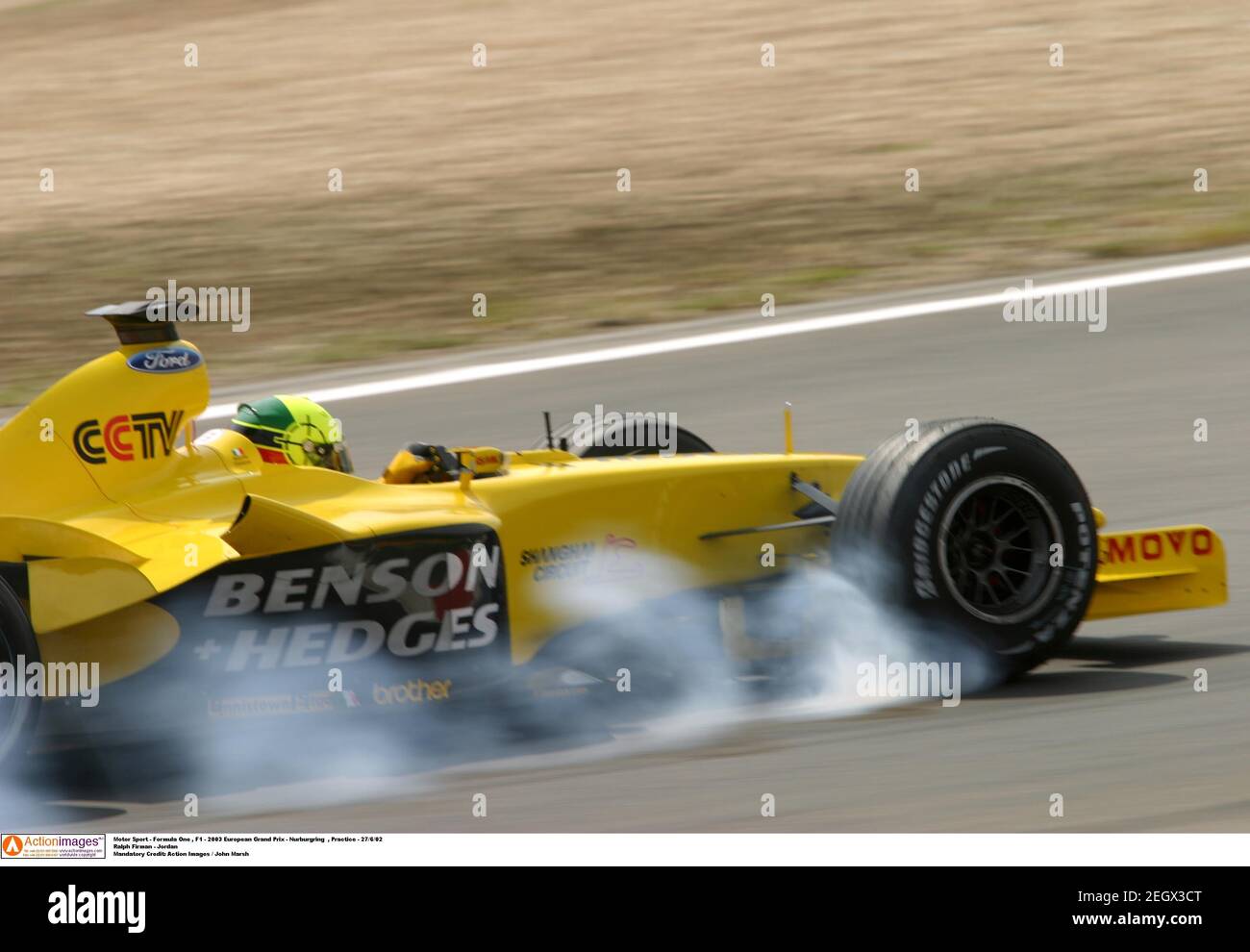 Motor Sport Formula One F1 03 European Grand Prix Nurburgring Practice 27 6 02 Ralph Firman Jordan Mandatory Credit Action Images John Marsh Stock Photo Alamy Motor Sport Formula One F1 03 European Grand Prix Nurburgring Practice 27 6 02 Ralph Firman Jordan Mandatory Credit Action Images John Marsh Stock Photo Alamy