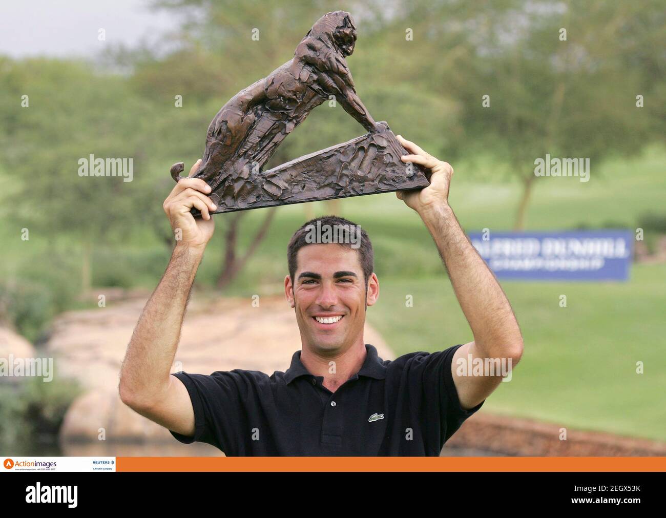 Golf - Alfred Dunhill Championship - Leopard Creek, Mpumalanga, South Africa  - 10/12/06 Alvaro Quiros of Spain