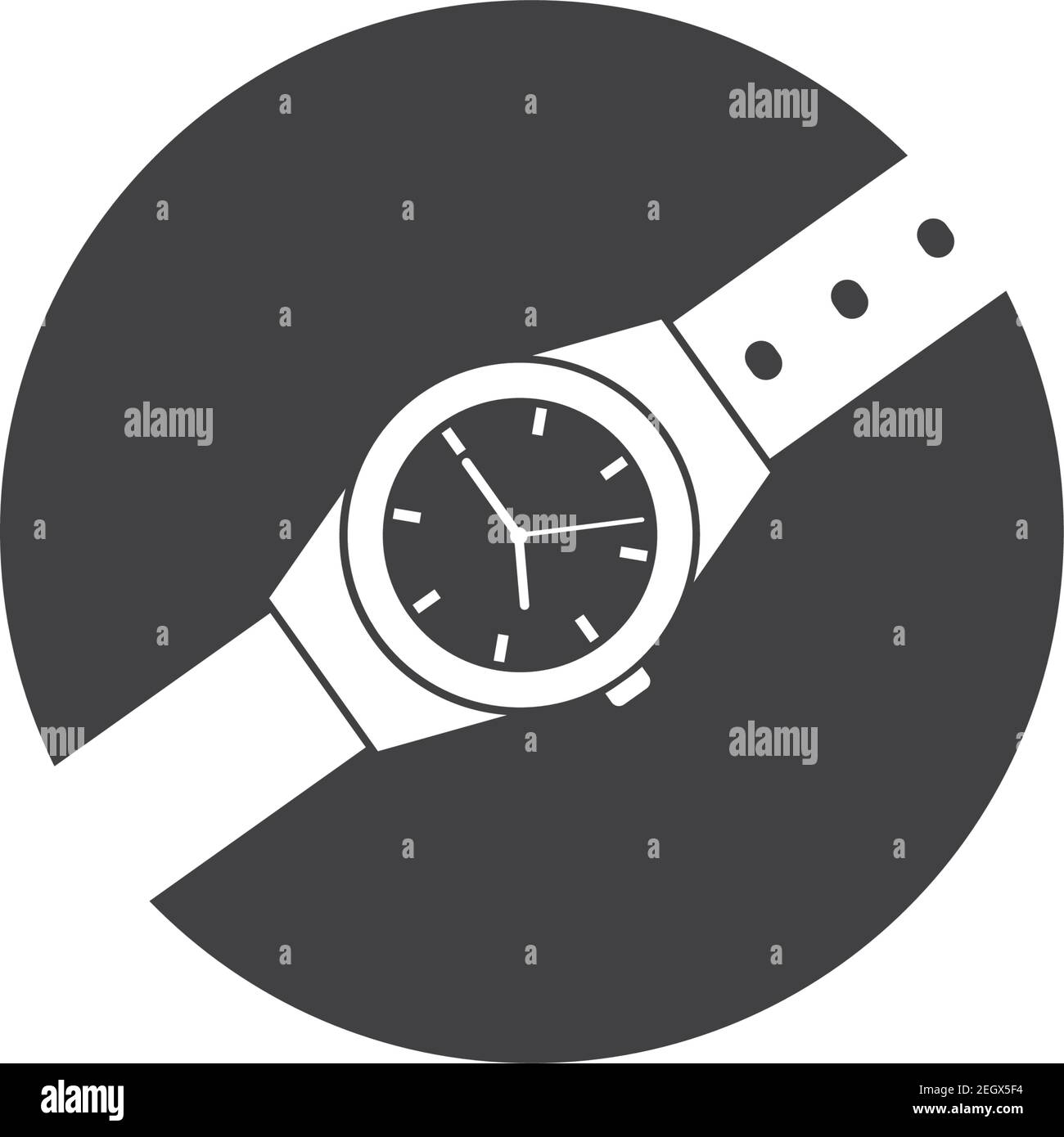 Wrist Watch Icon Vector Template Design Template Stock Vector Image ...