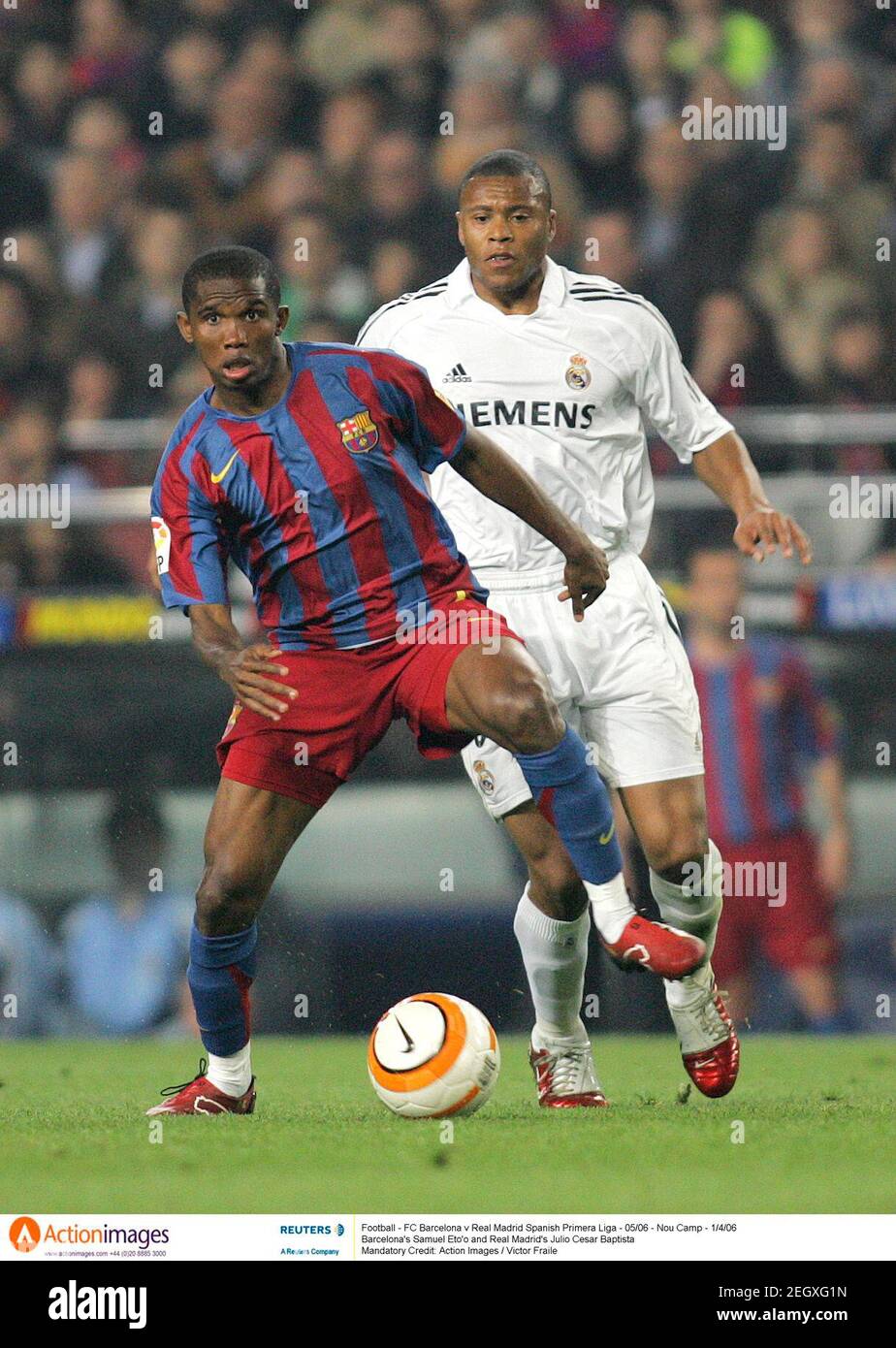 Samuel eto'o real madrid hi-res stock photography and images - Alamy