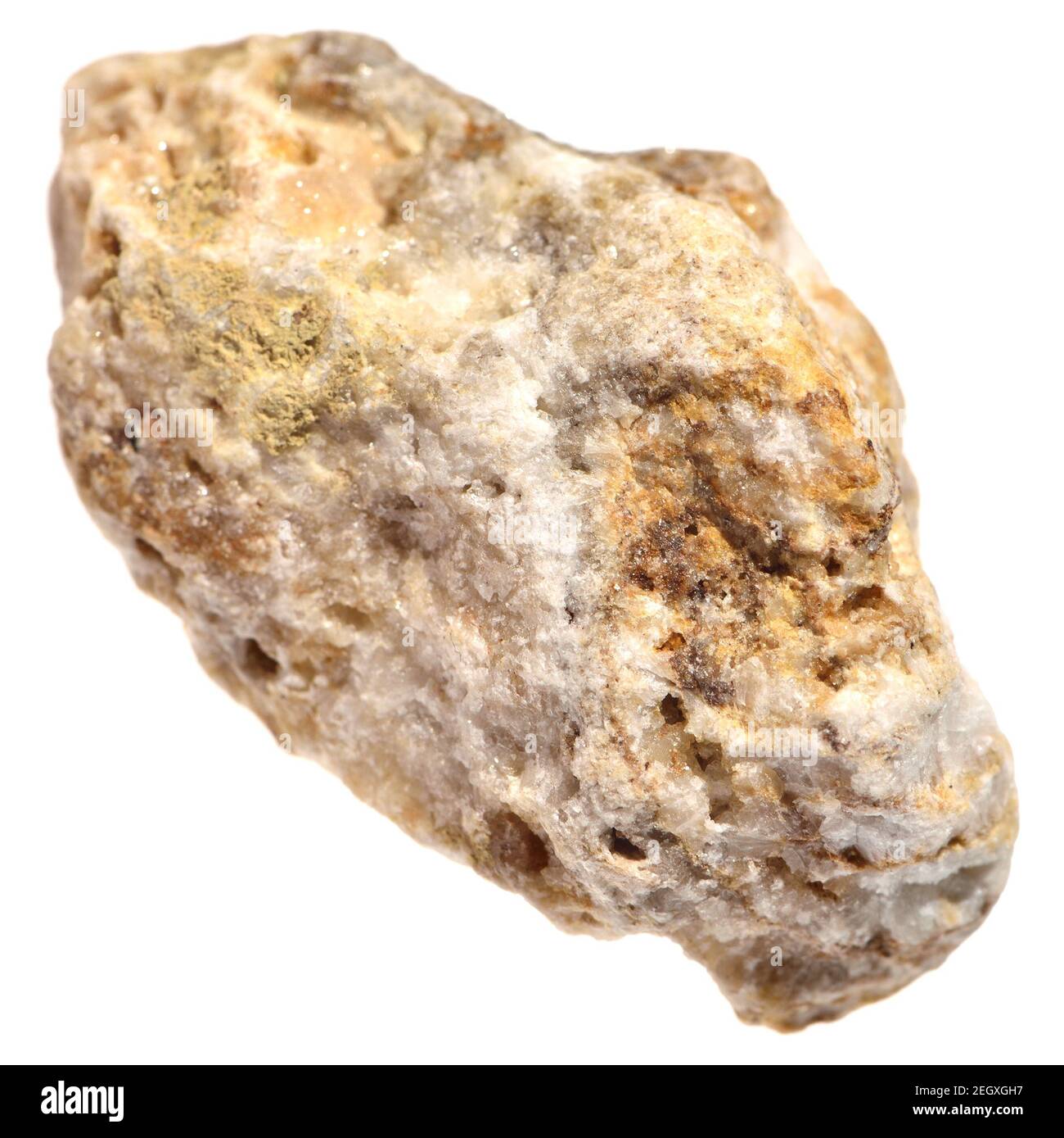 Celestine (Madagascar) Strontium sulphate Stock Photo