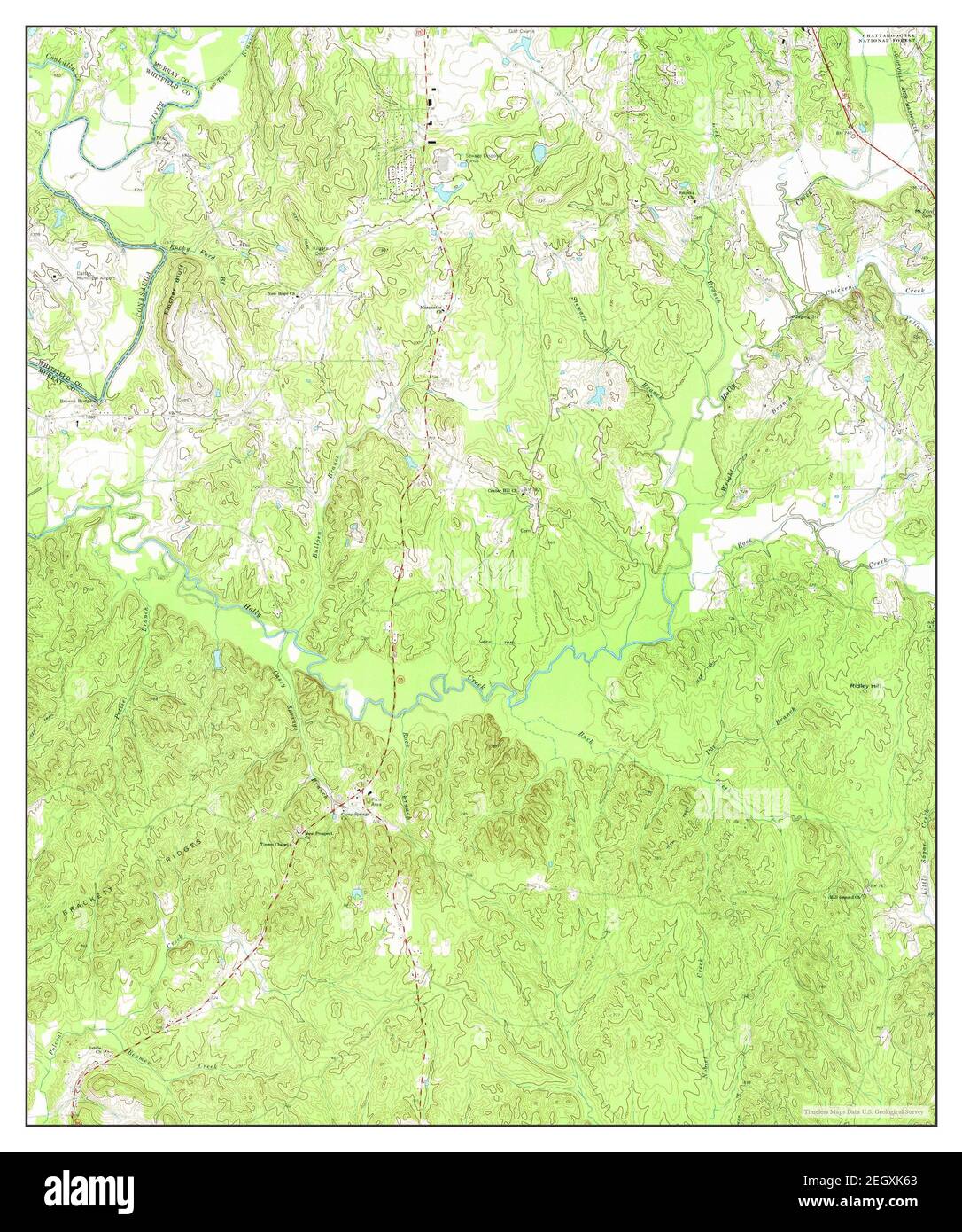 Calhoun Map High Resolution Stock Photography and Images Alamy