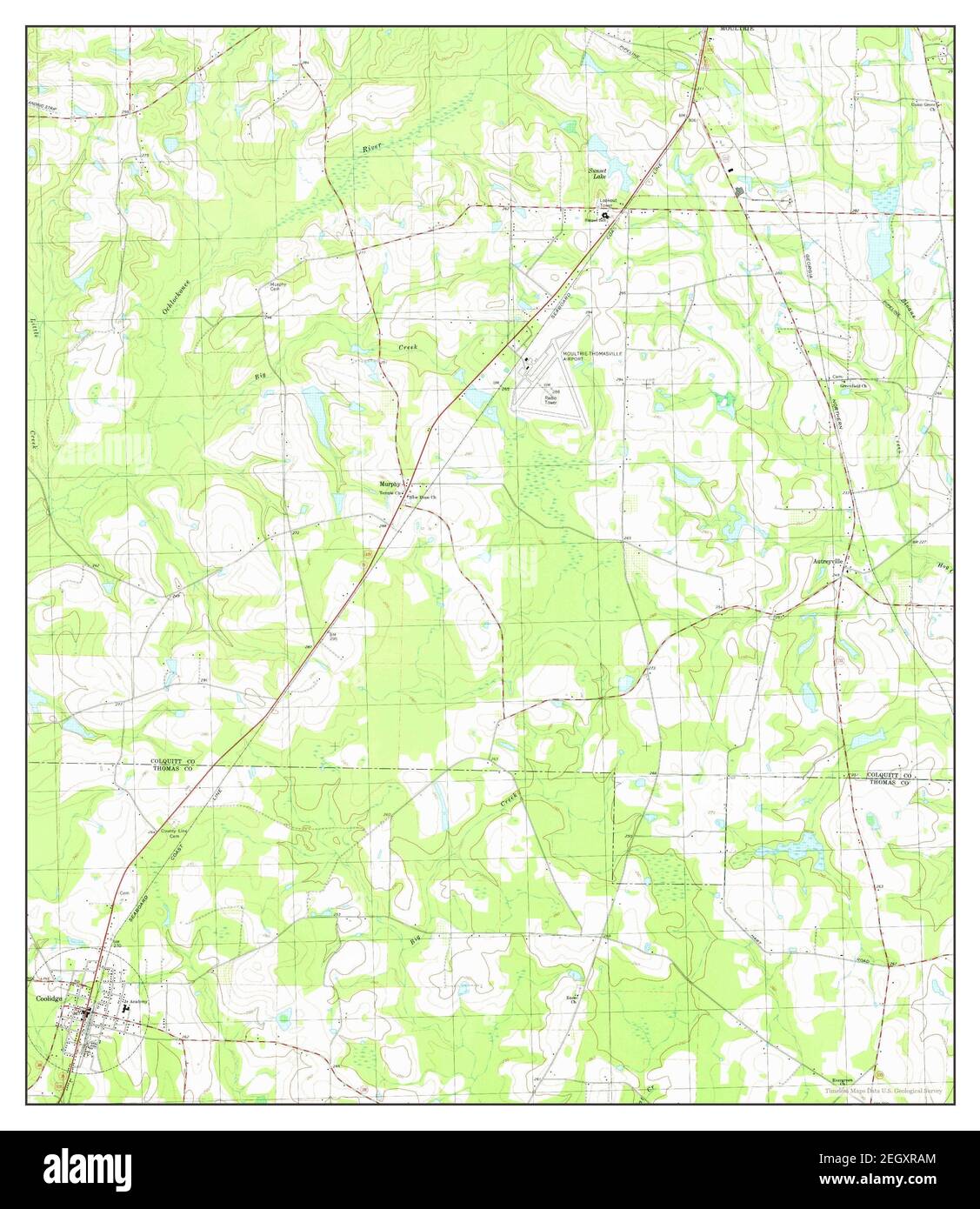 Coolidge, map 1978, 124000, United States of America by