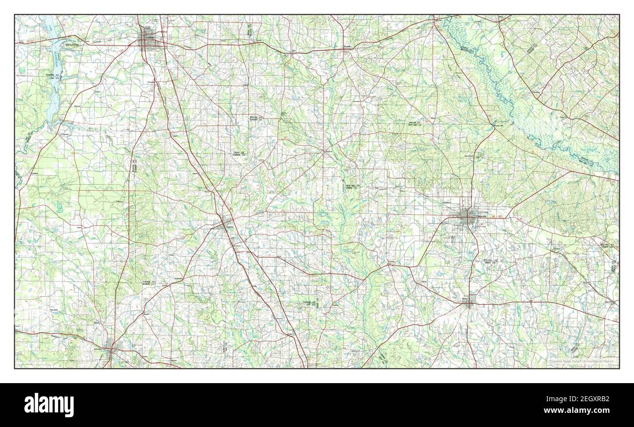 Map of cordele hires stock photography and images Alamy