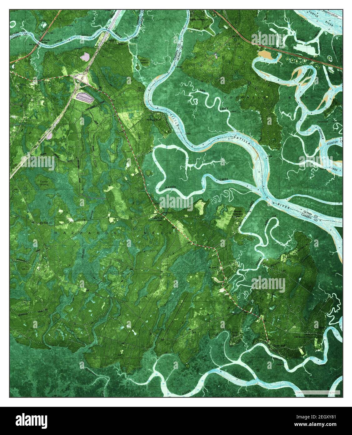 Dover Bluff, map 1979, 124000, United States of America by