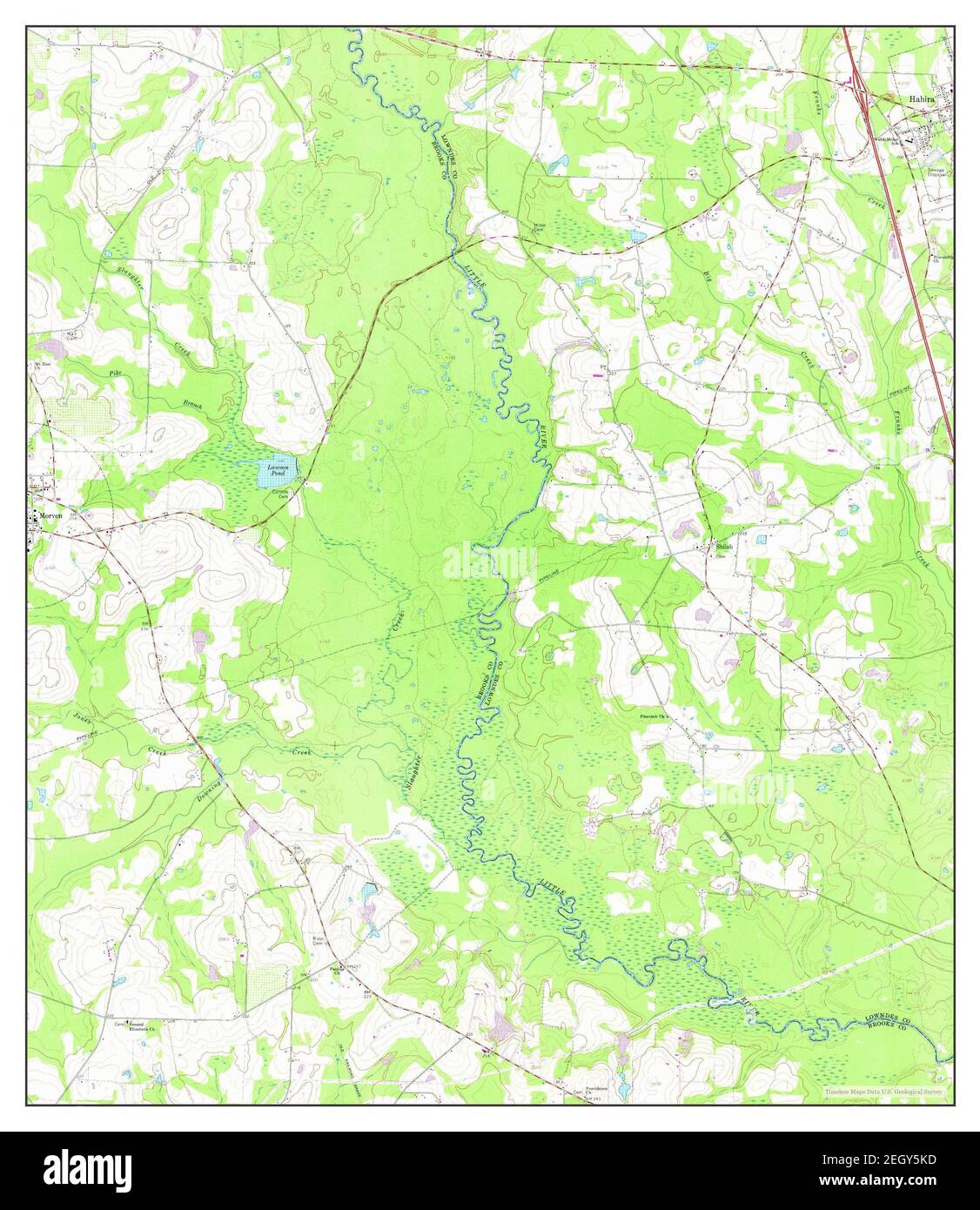 Map of hahira hires stock photography and images Alamy
