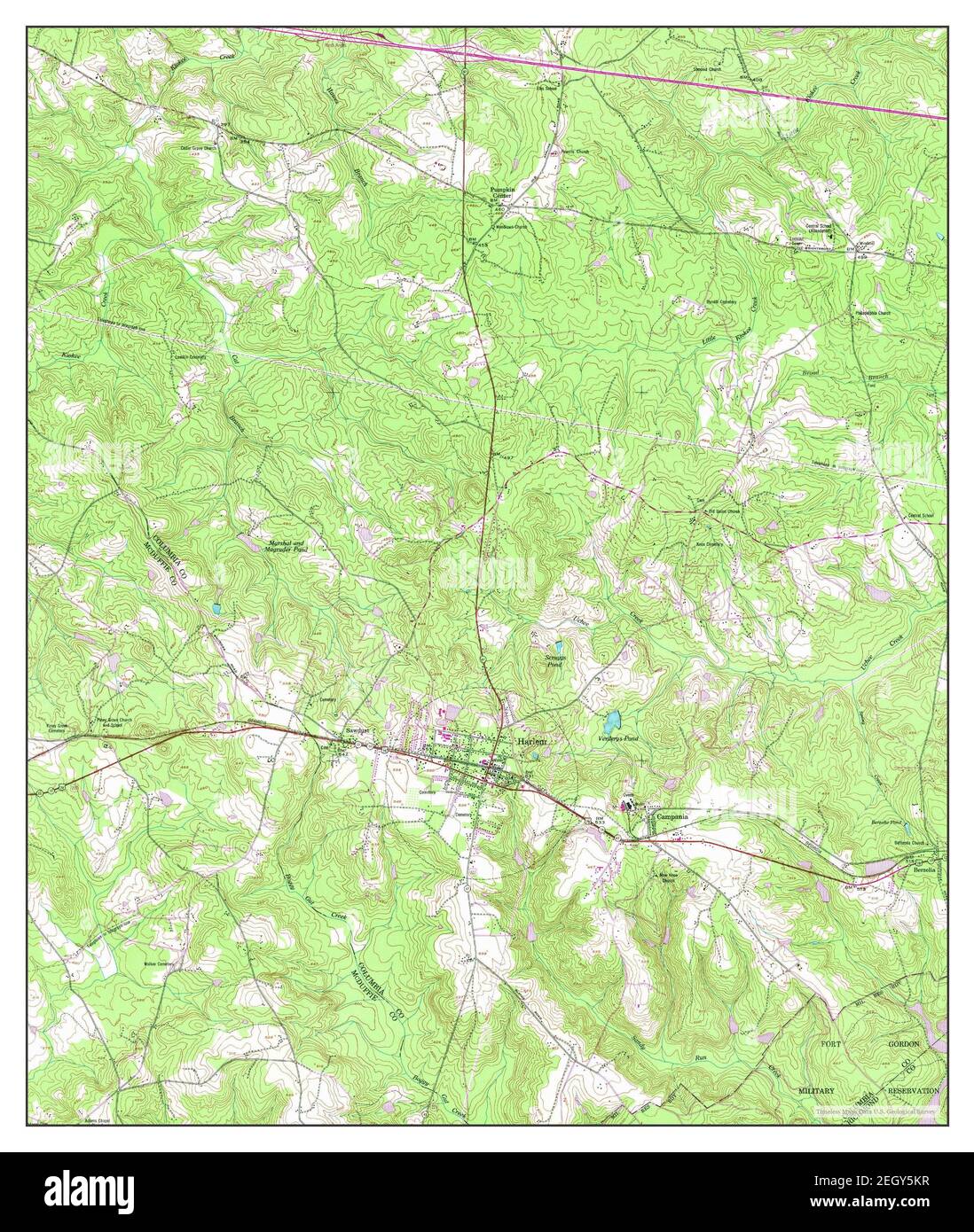 Harlem, map 1948, 124000, United States of America by