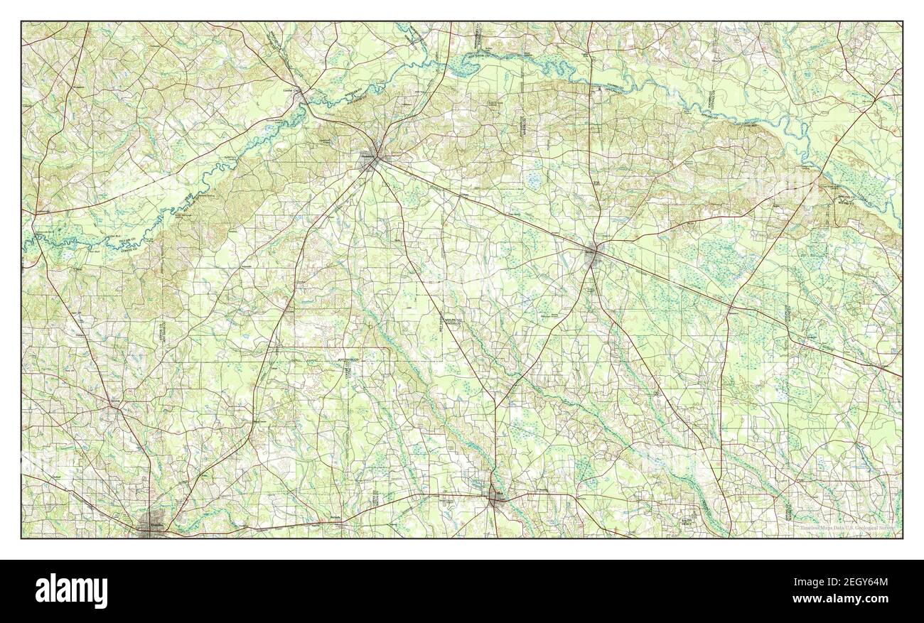 Map of hazlehurst hires stock photography and images Alamy