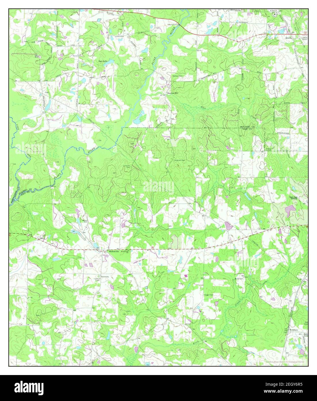 Hollonville, map 1971, 124000, United States of America by