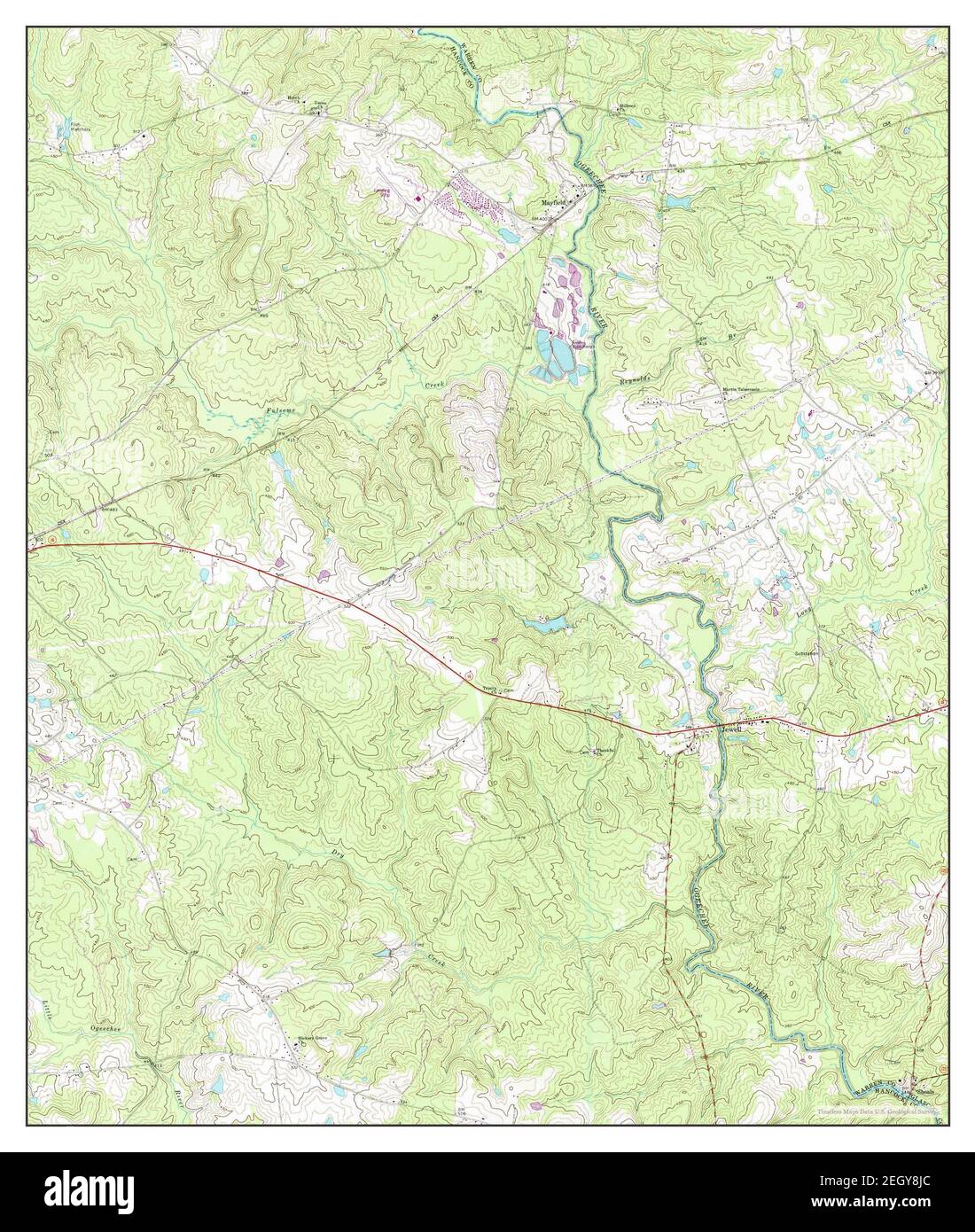 Map of jewell hires stock photography and images Alamy