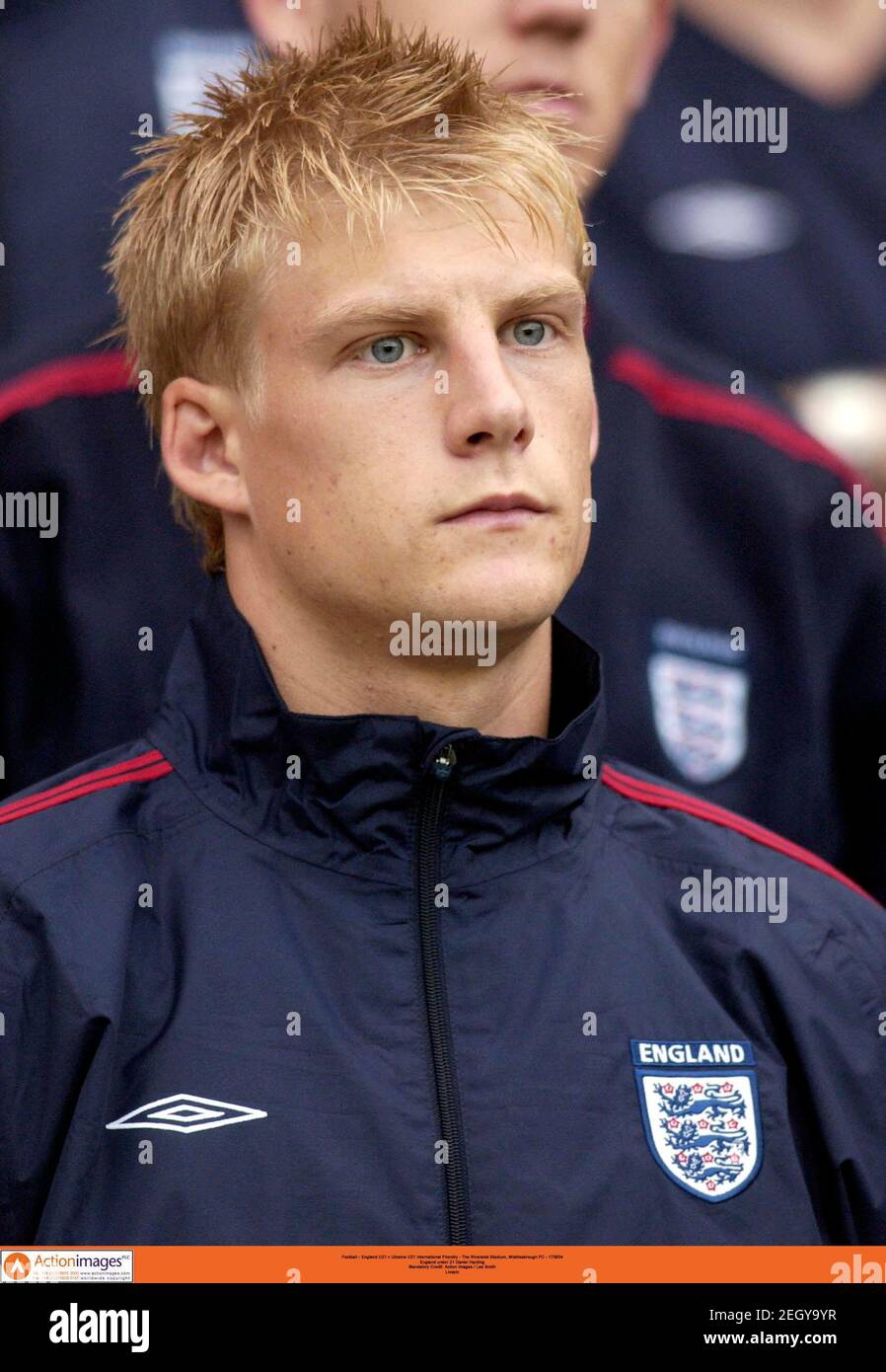 Soccer under 21 international friendly england v ukraine hires stock