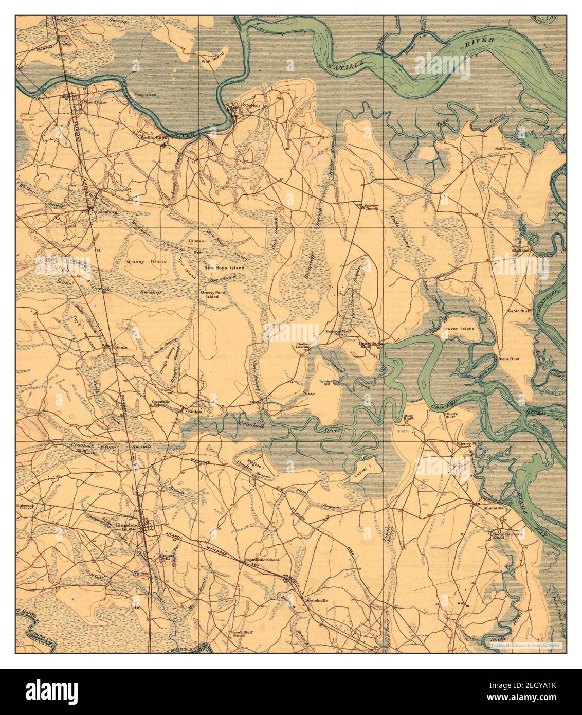 Kingsland map hires stock photography and images Alamy