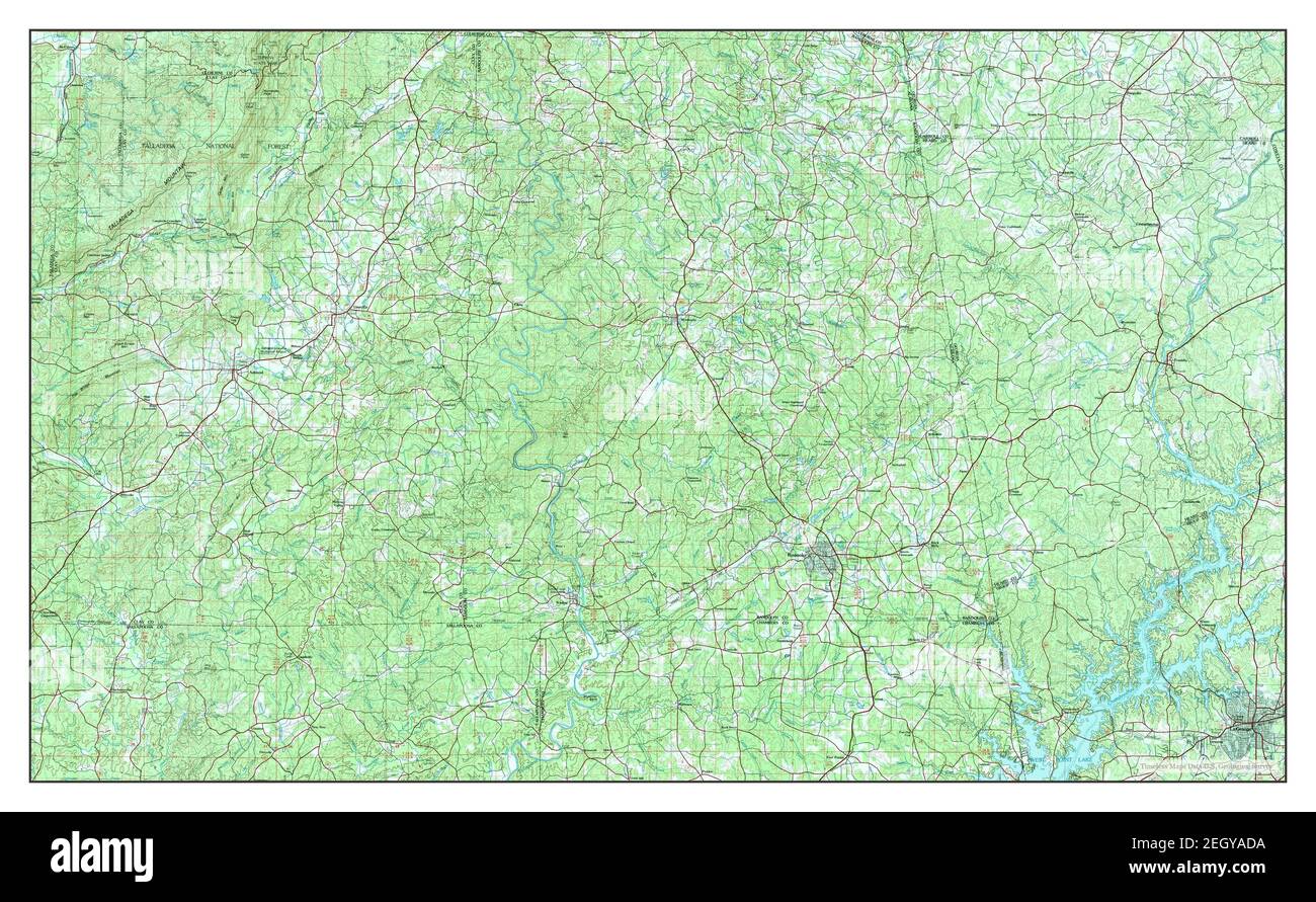 La Grange, map 1978, 1100000, United States of America by