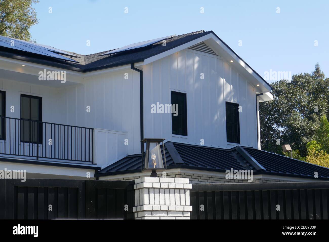 Los Angeles, California, USA 18th February 2021 A general view of atmosphere of musician Ronnie James Dio's former Home/house on February 18, 2021 in Los Angeles, California, USA. Photo by Barry King/Alamy Stock Photo Stock Photo