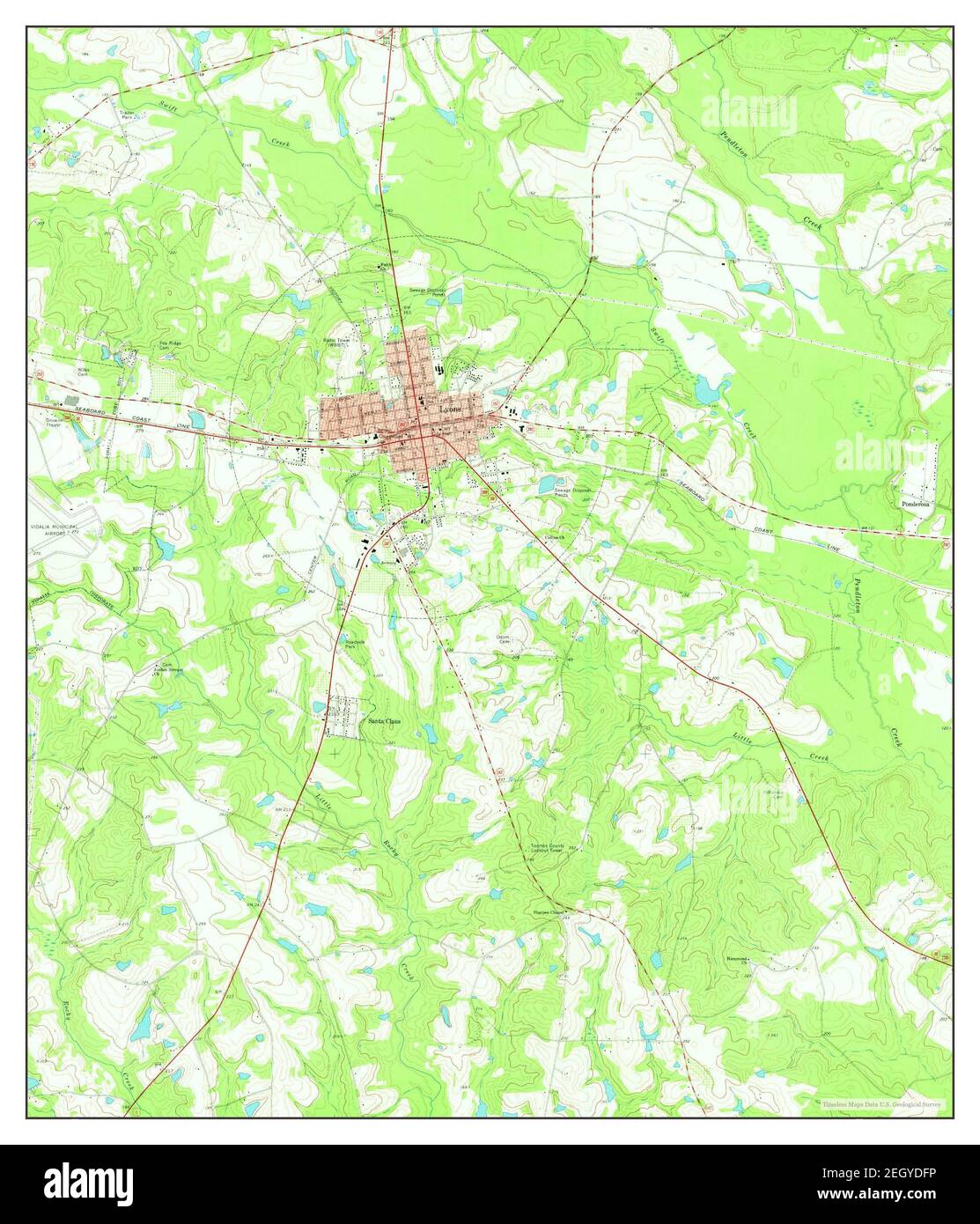 Lyons, map 1970, 124000, United States of America by Timeless