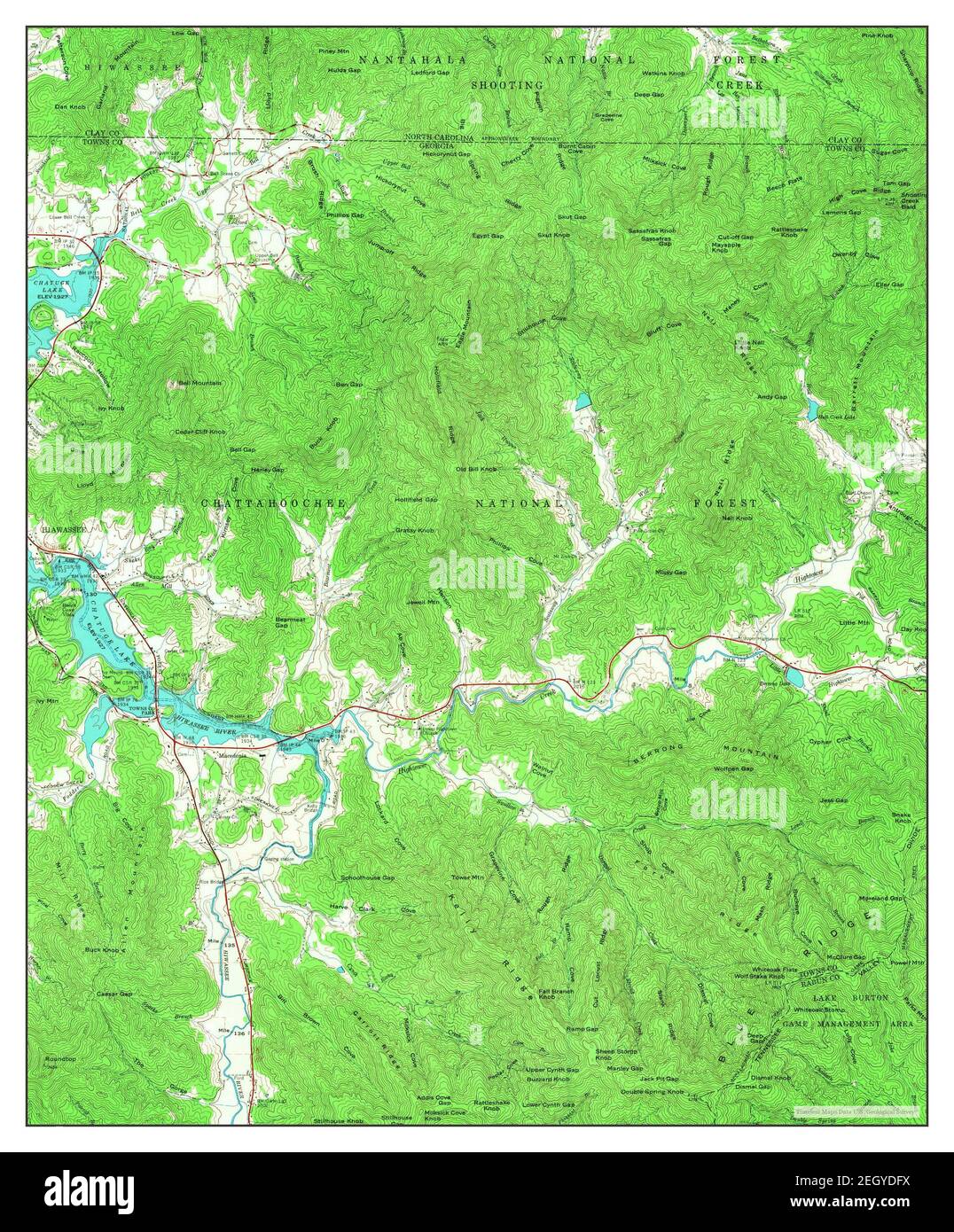 Macedonia, map 1966, 124000, United States of America by