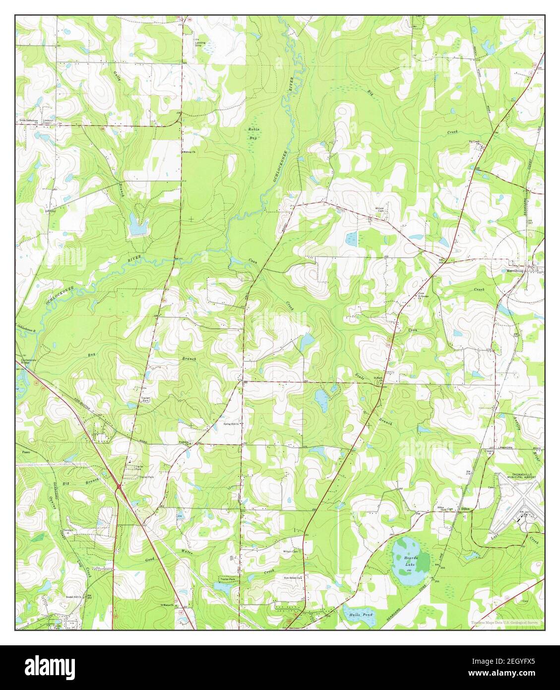 Merrillville, Georgia, map 1978, 1:24000, United States of America by ...