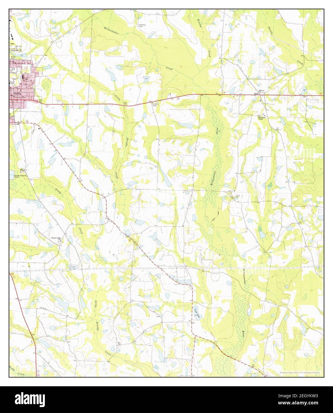 Ocilla map hires stock photography and images Alamy