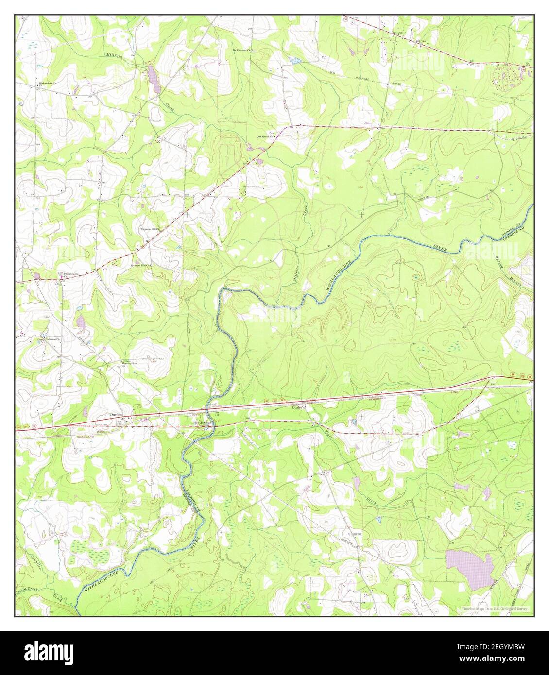 Ousley, map 1961, 124000, United States of America by