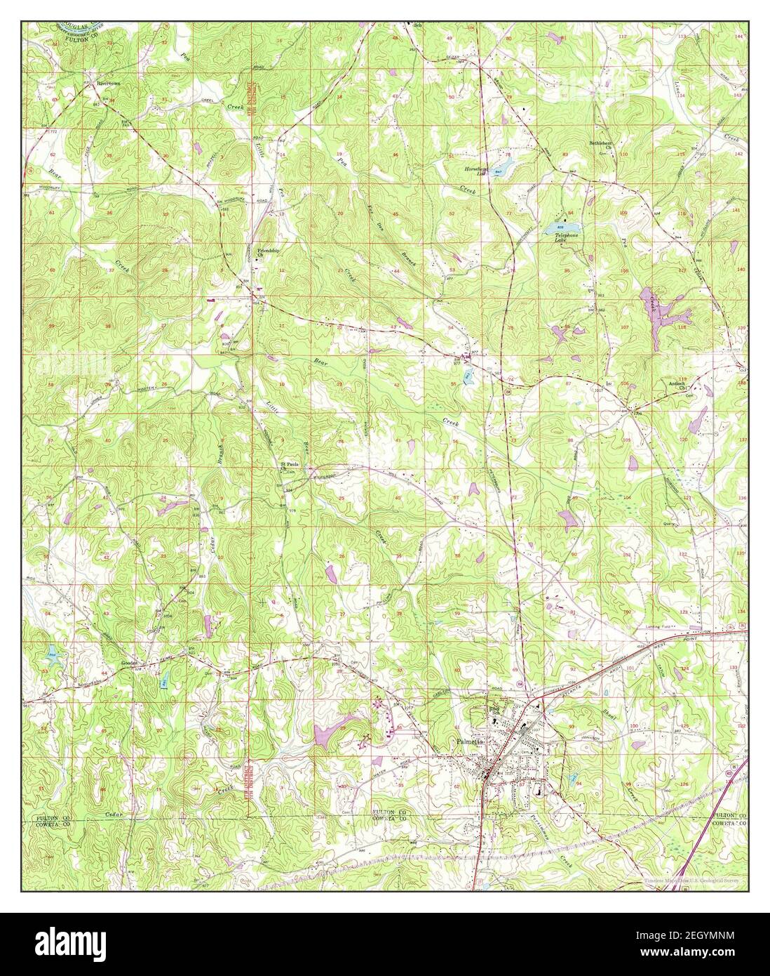 Palmetto map Cut Out Stock Images & Pictures Alamy