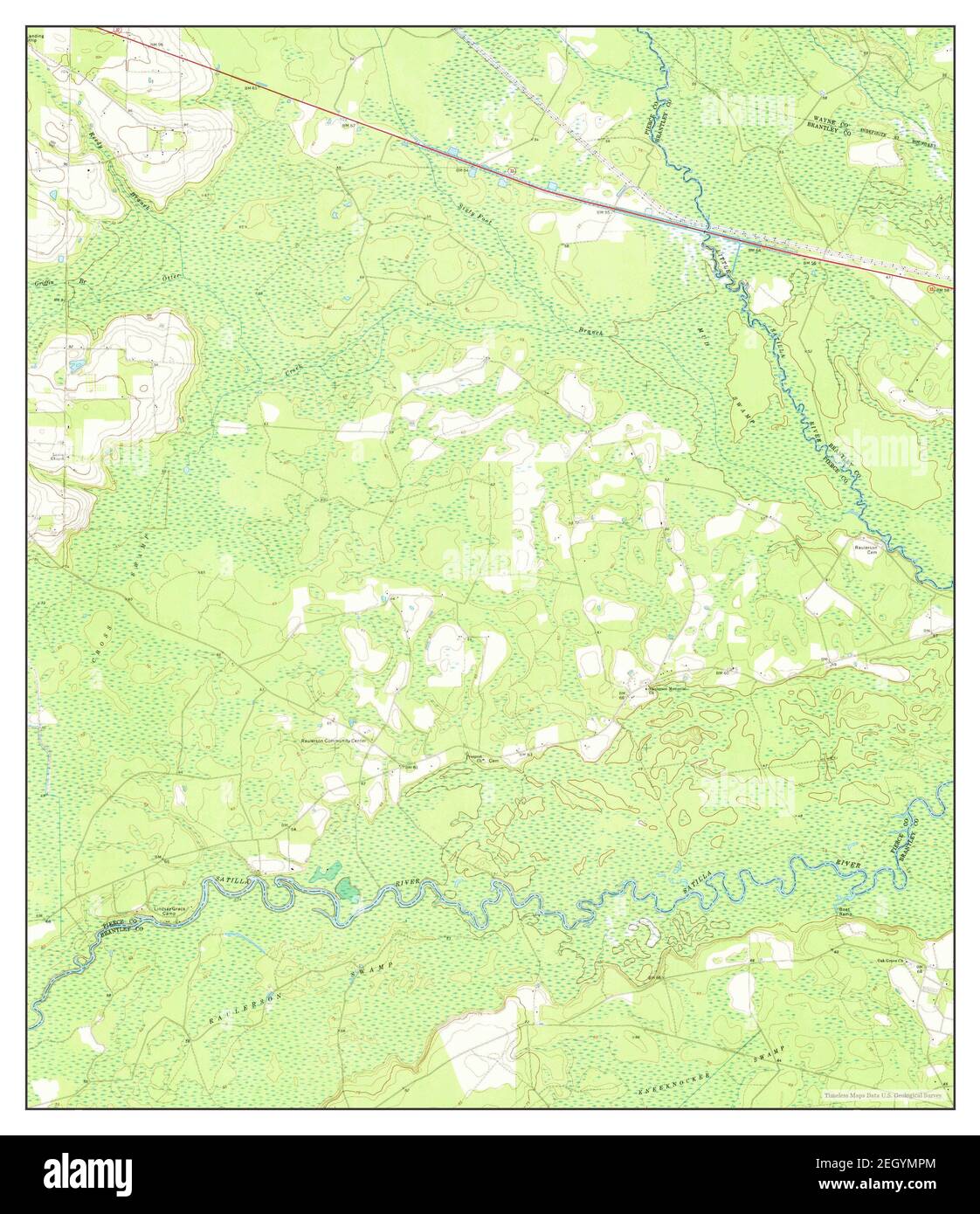 Patterson SE, map 1971, 124000, United States of America by Timeless Maps, data U.S