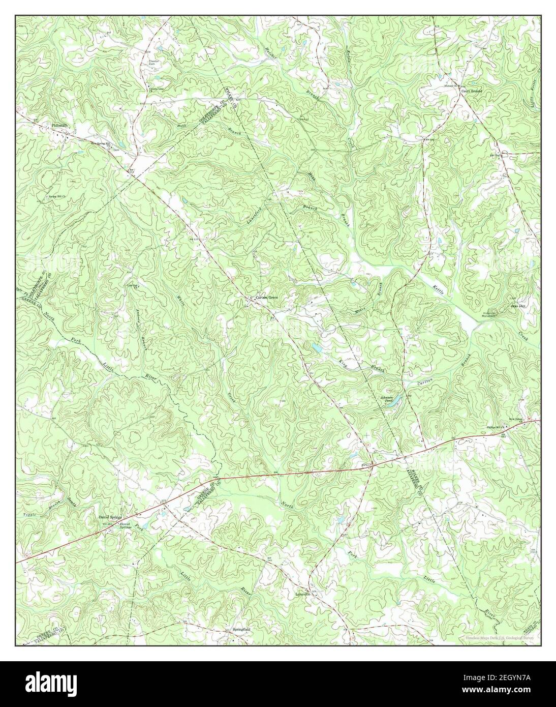 Map of philomath Cut Out Stock Images & Pictures Alamy