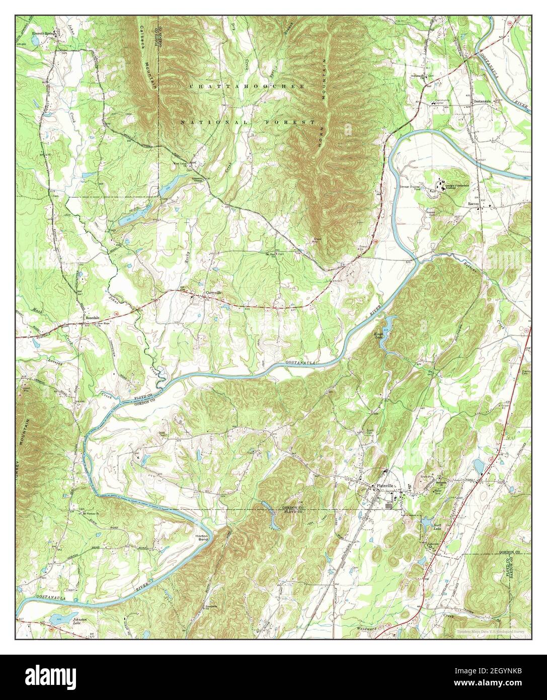 Plainville, map 1968, 124000, United States of America by