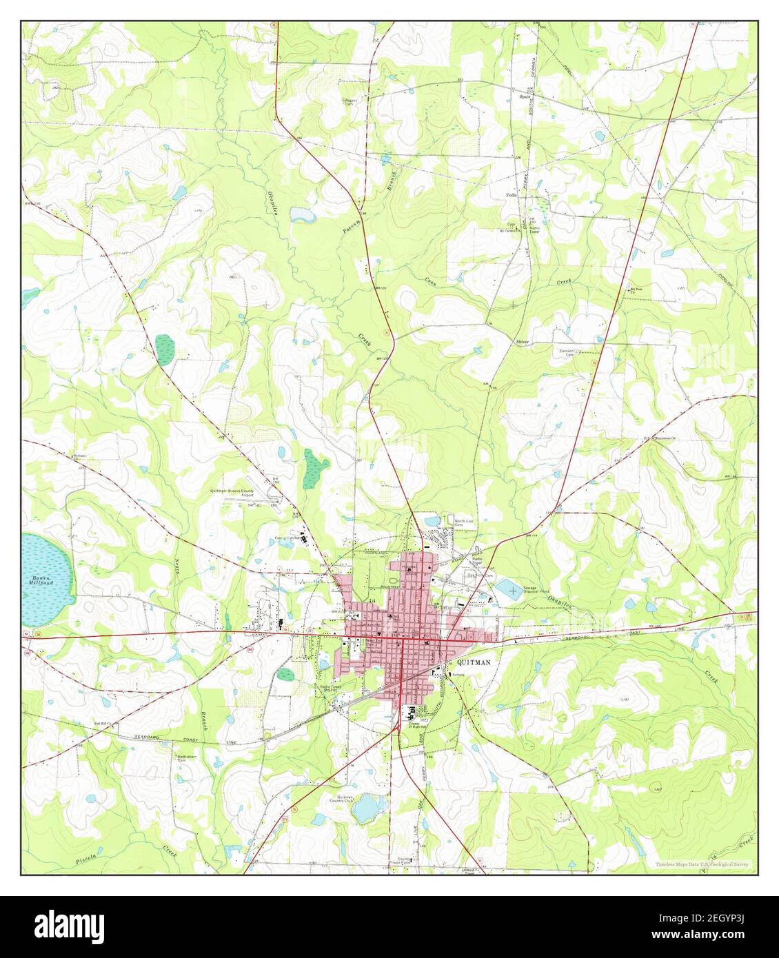 Map of quitman hires stock photography and images Alamy