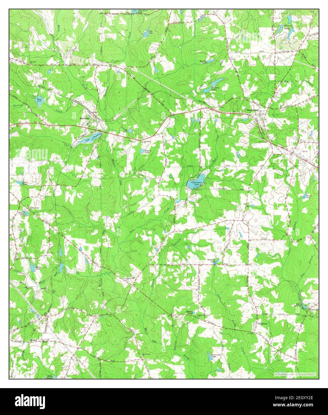 Sharpsburg, map 1965, 124000, United States of America by