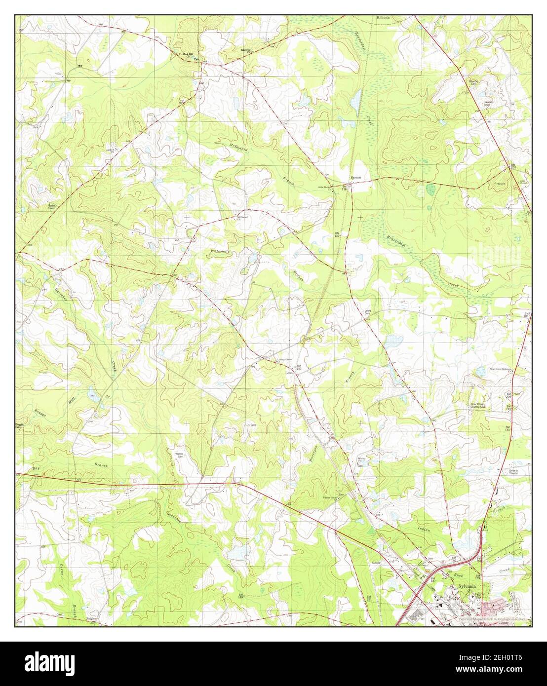 Sylvania North, map 1978, 124000, United States of America by