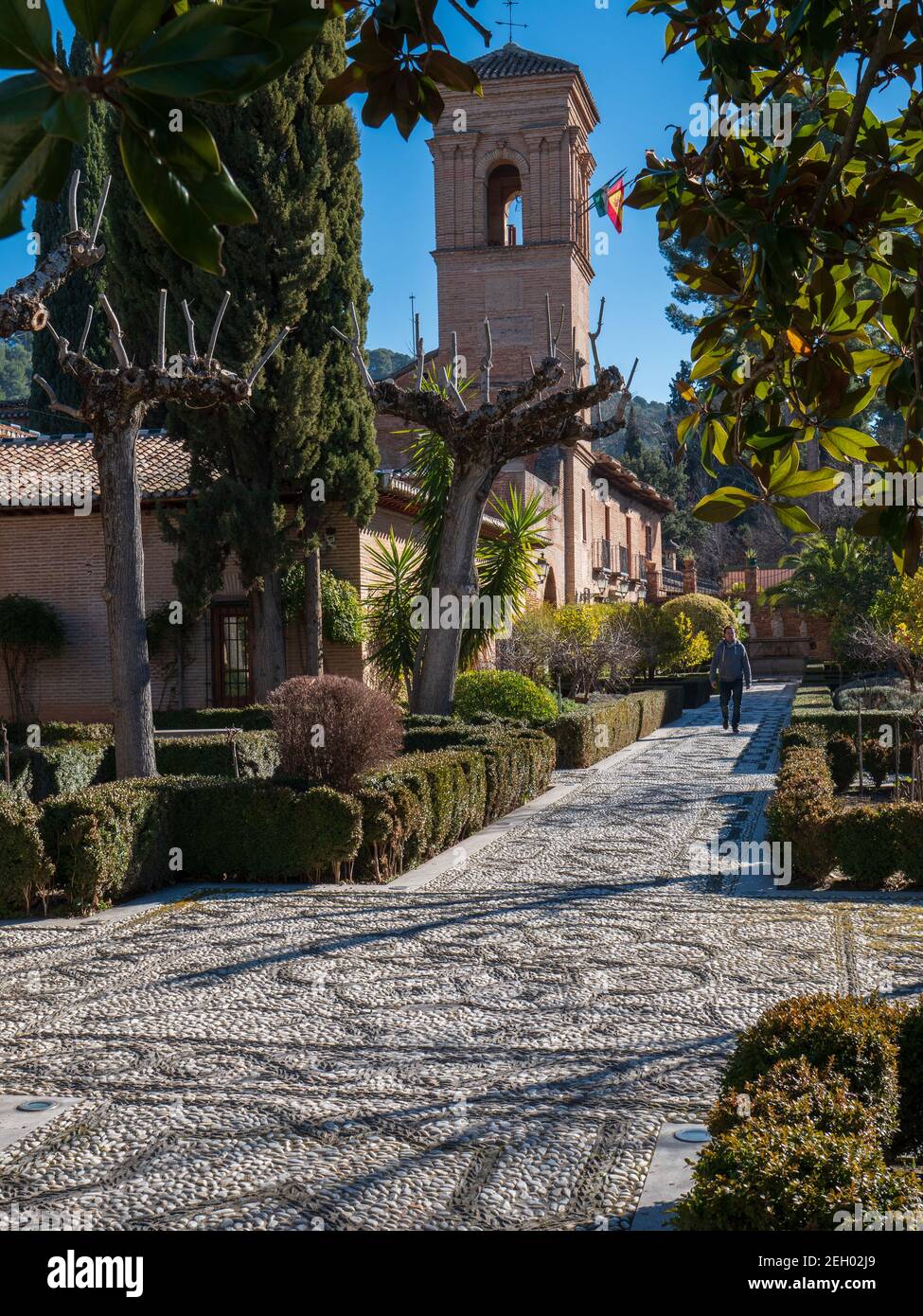 The Alhambra Granada Spain Europe Stock Photo