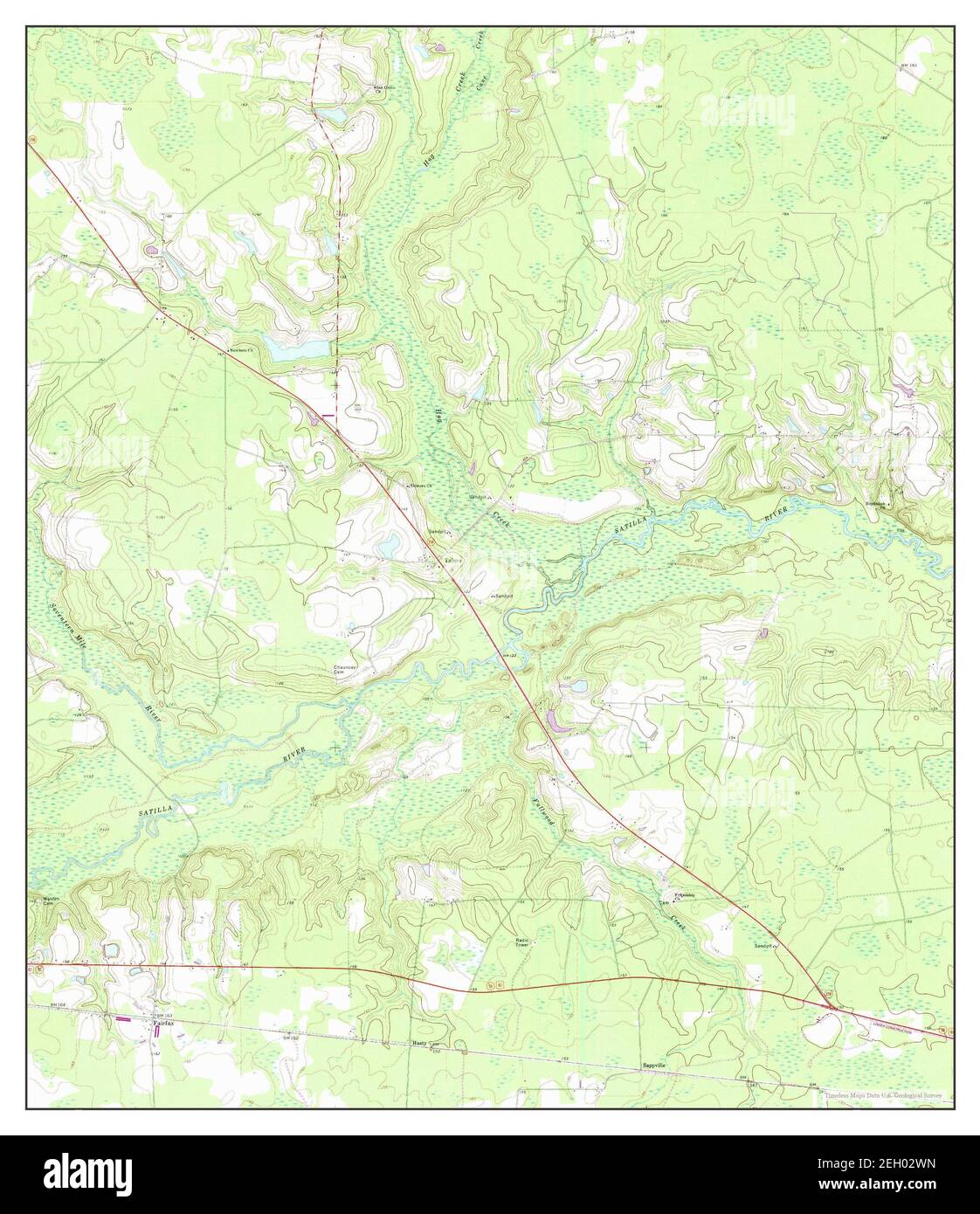 Talmo, map 1971, 124000, United States of America by Timeless