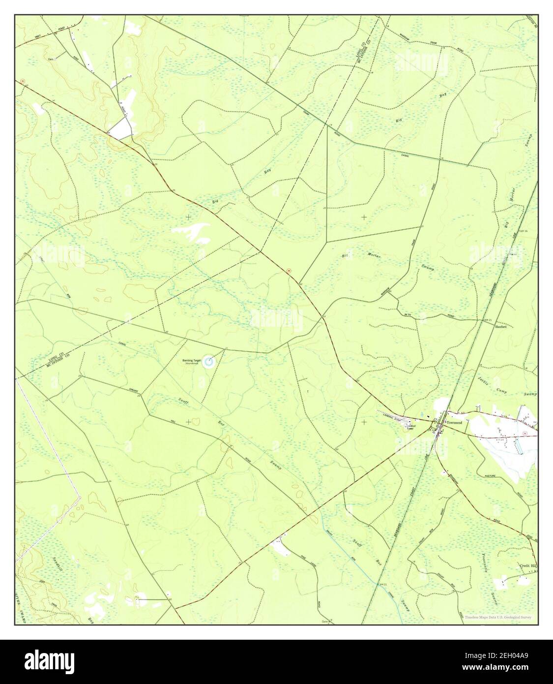 Townsend, map 1978, 124000, United States of America by