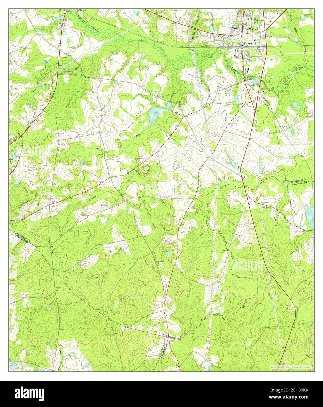 Map of wadley Cut Out Stock Images & Pictures Alamy