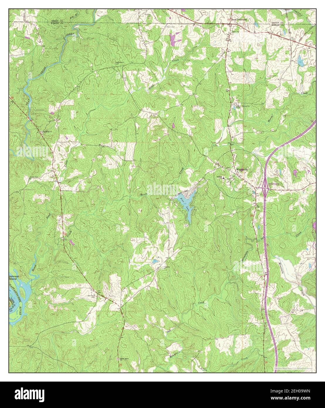 Whitesville map hires stock photography and images Alamy