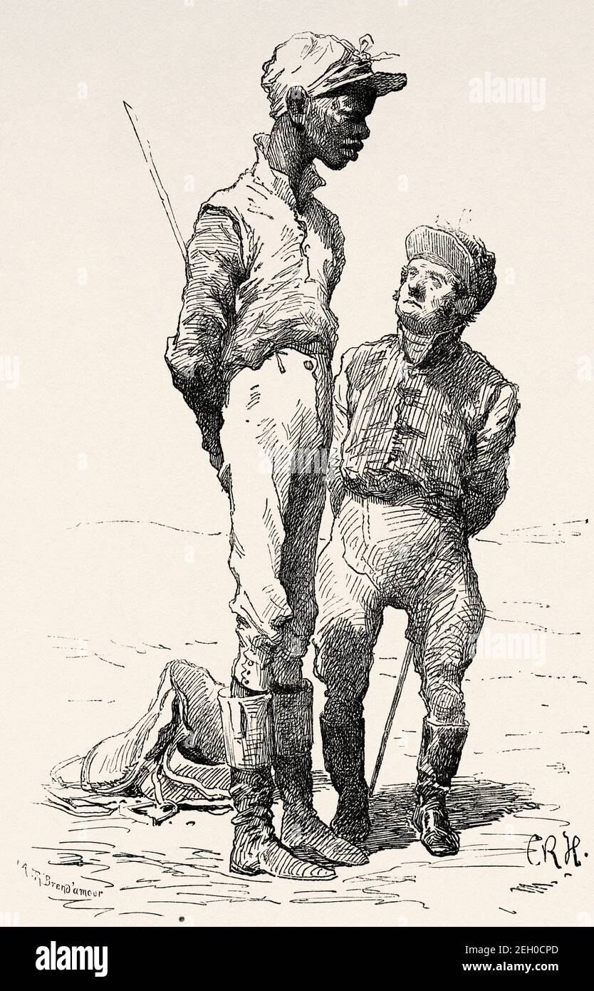 19th century horse racing britain hi-res stock photography