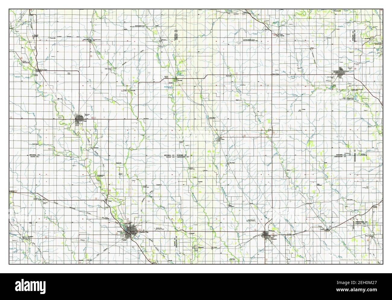 Charles City Iowa Map Charles City, Iowa High Resolution Stock Photography And Images - Alamy