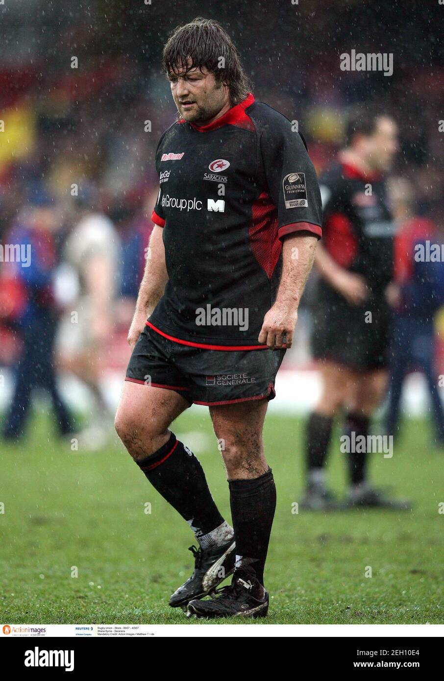 Sport rugby union action shane byrne hires stock photography and