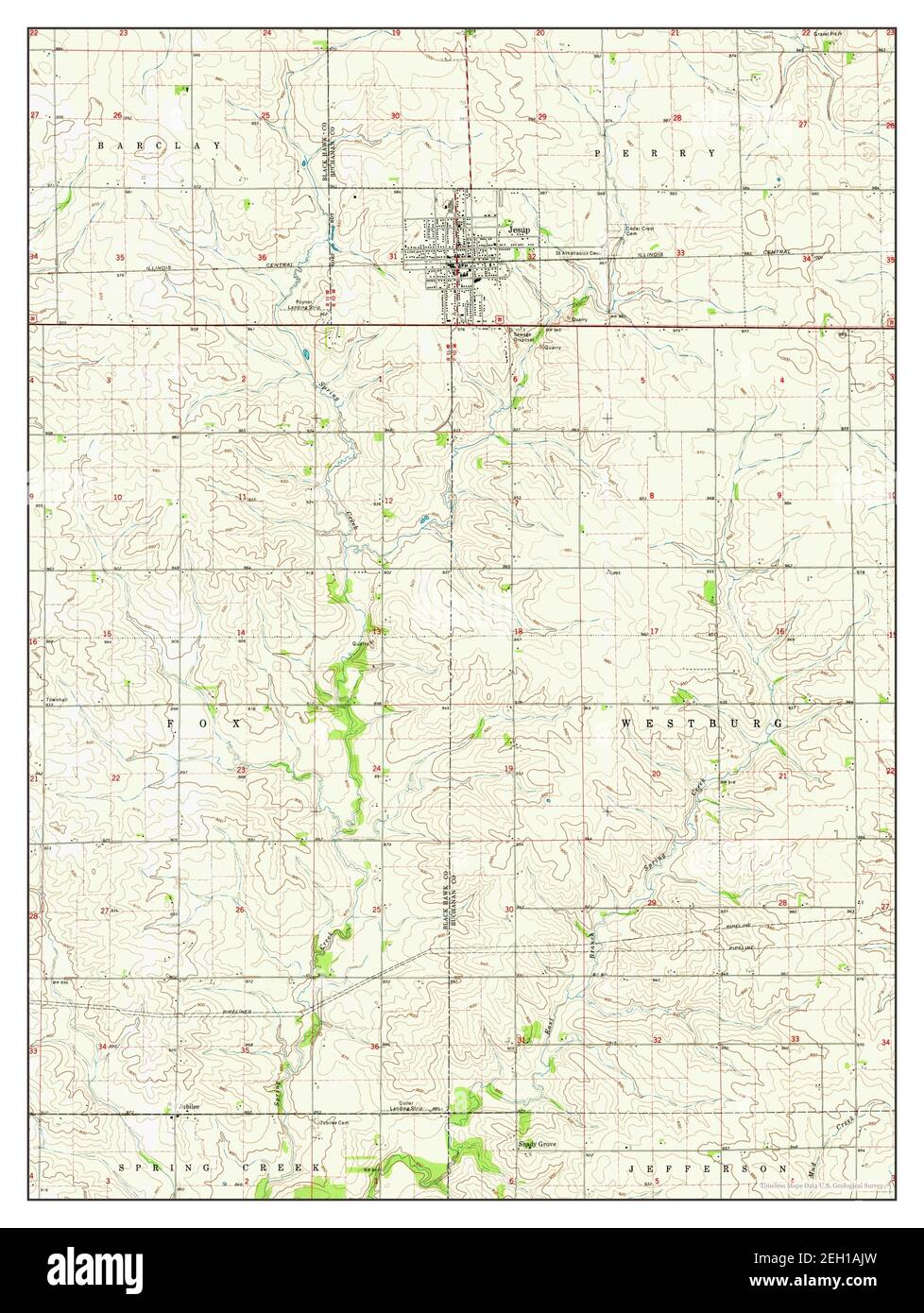 Jesup map Cut Out Stock Images & Pictures Alamy