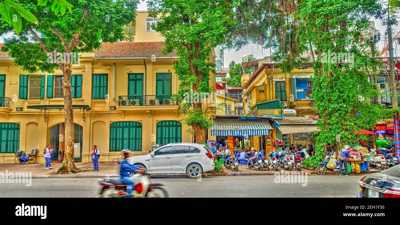 Old Quarter Hanoi Vietnam High Resolution Stock Photography and Images ...