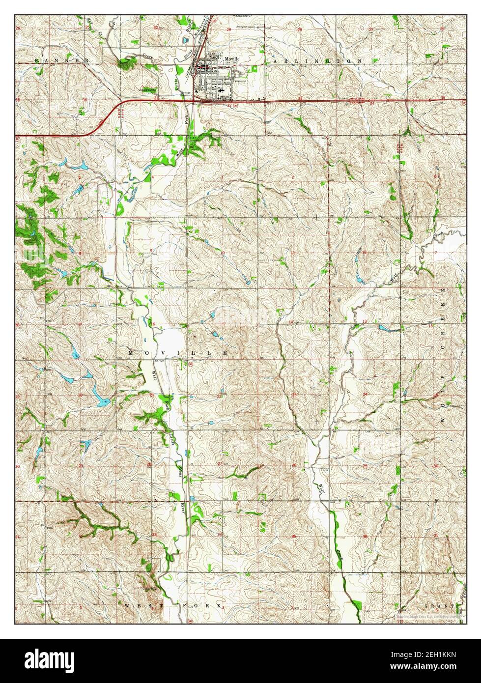Map of moville hires stock photography and images Alamy