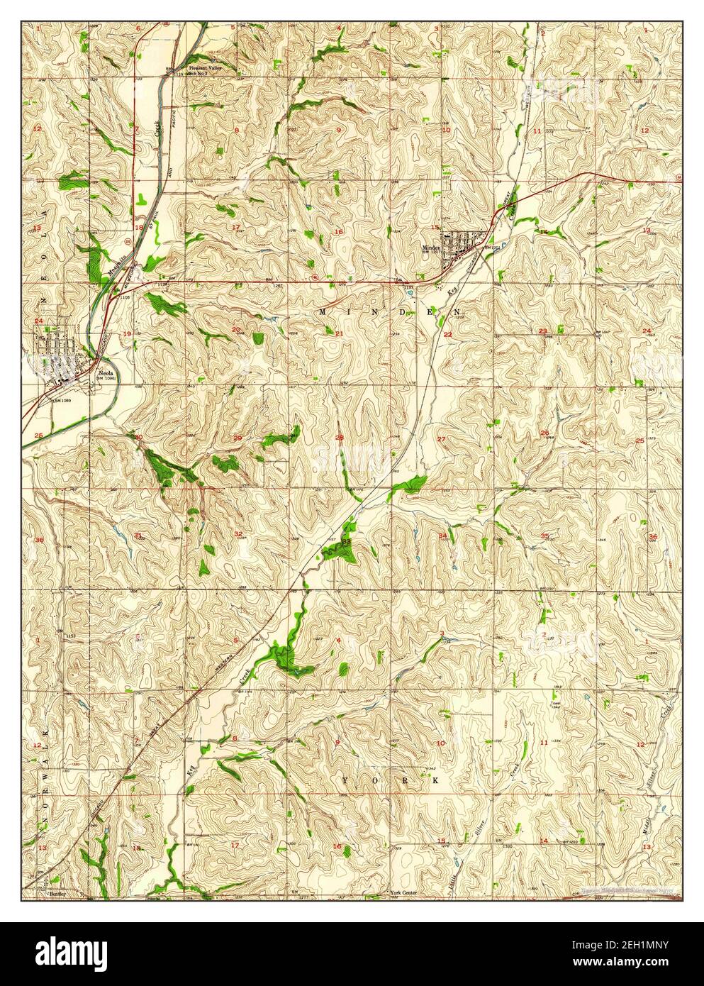 Neola map hires stock photography and images Alamy