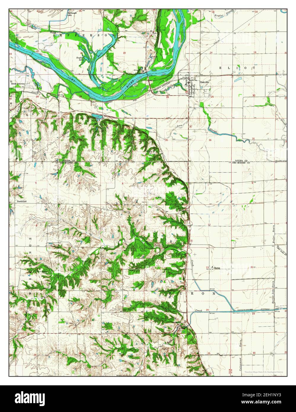 Map of oakville hires stock photography and images Alamy