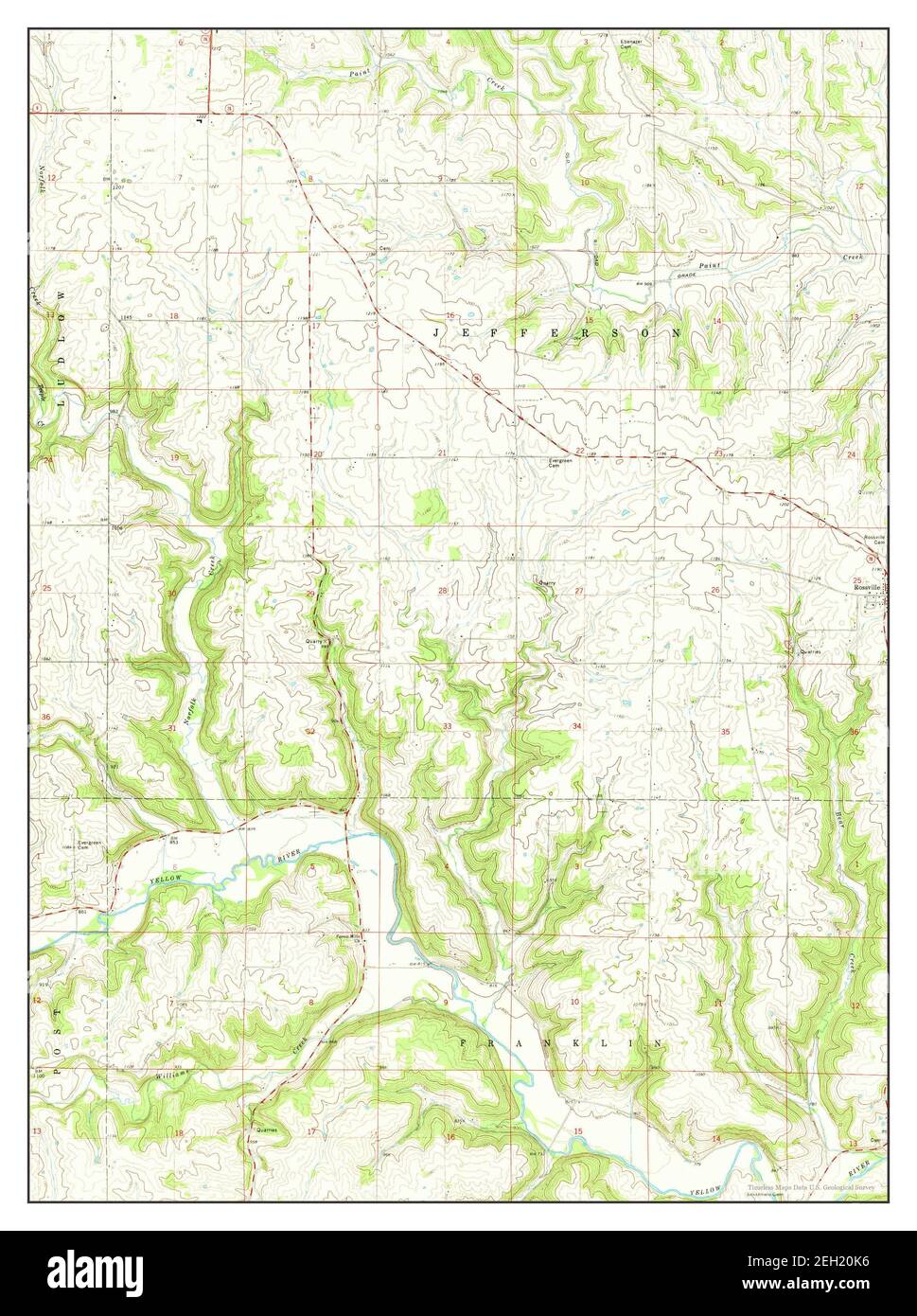 Map of rossville hires stock photography and images Alamy